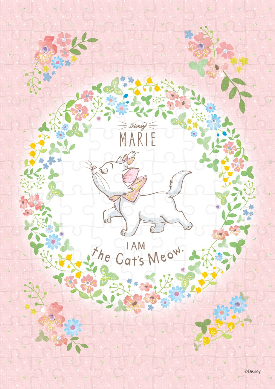 【送料無料】エポック社 108ピース ジグソーパズル ディズニー 色：Disney Marieーmilky pinkー、サイズ：18.2x25.7cm