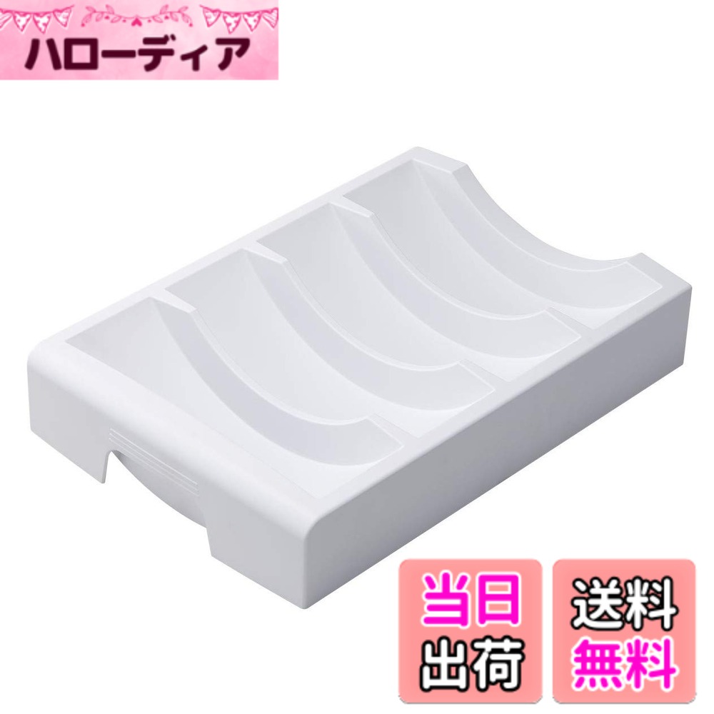 【送料無料】Belca 食器棚収納シリーズ 色：ホワイト、サイズ：20cmまでのお椀用