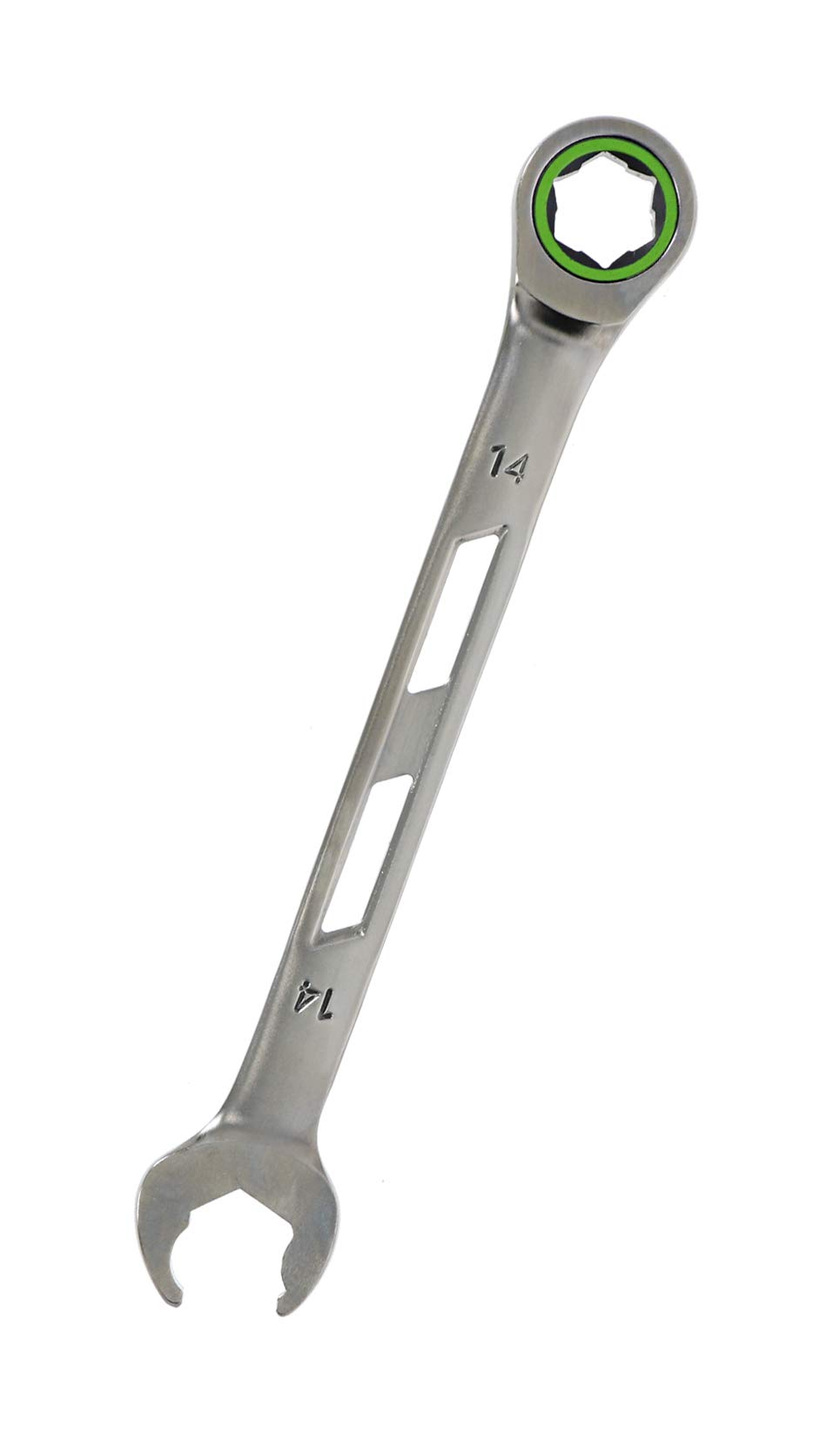 【送料無料】高儀 TAKAGI ガチレンチ 色：シルバー、サイズ：14mm