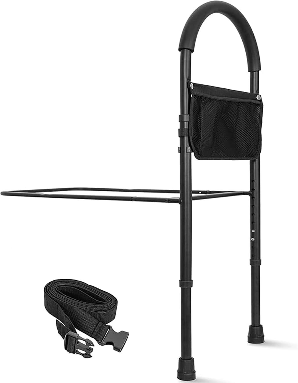 【送料無料】BQKOZFIN ベッド用 起き上がり手すり ベッド 手すり 介護用品 立ち上がり補助 伸縮 ベッド..