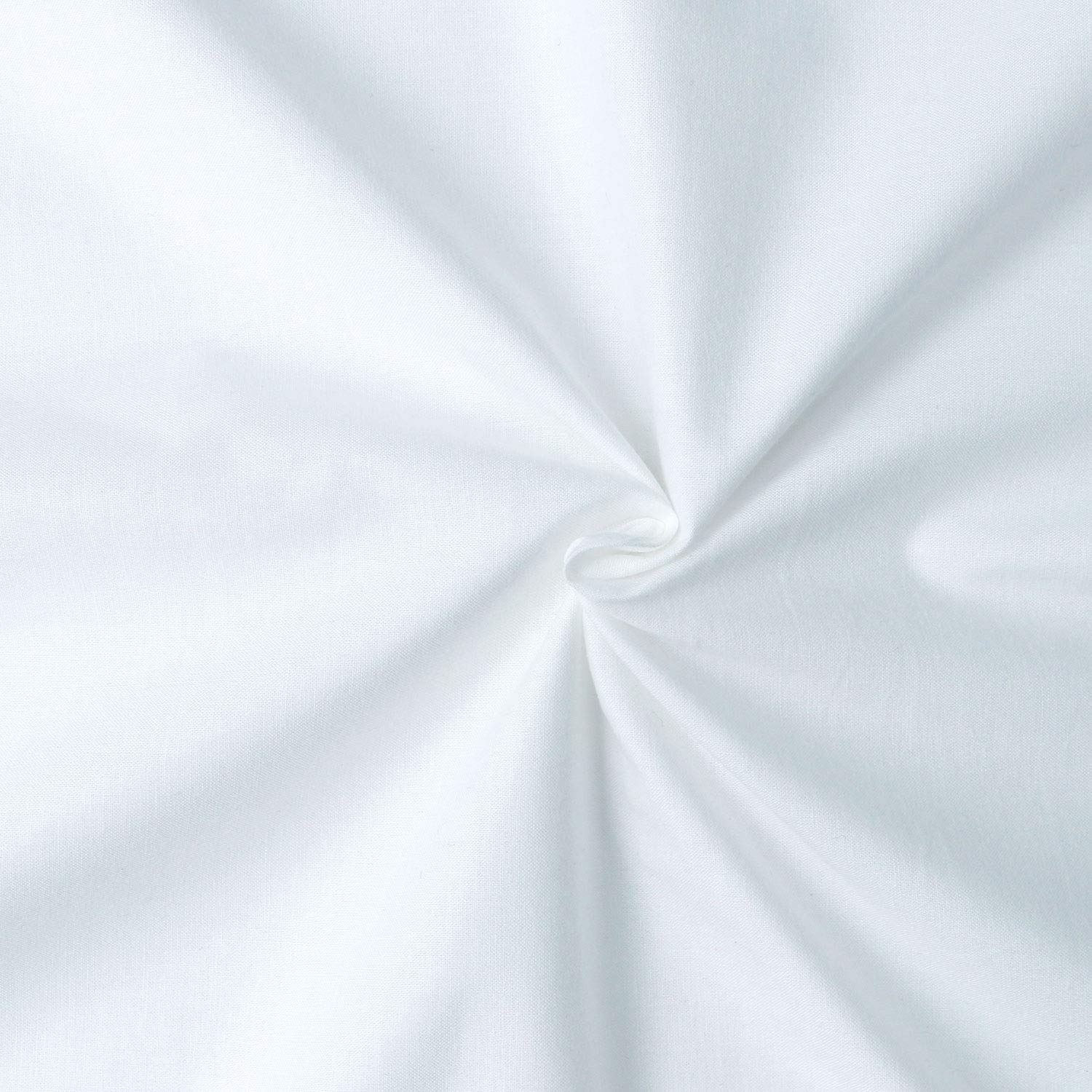 【送料無料】NBK エイティスクエア 無地 生地 綿100% シャーティング オフホワイト 色：オフホワイト、..