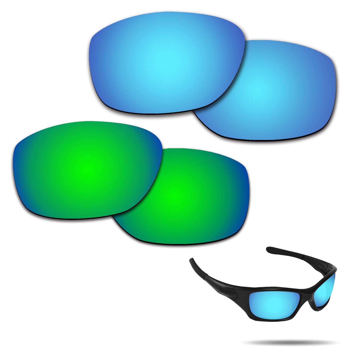 【送料無料】【2 pairs packed】 剥がれ防止 Oakley...(4.0)