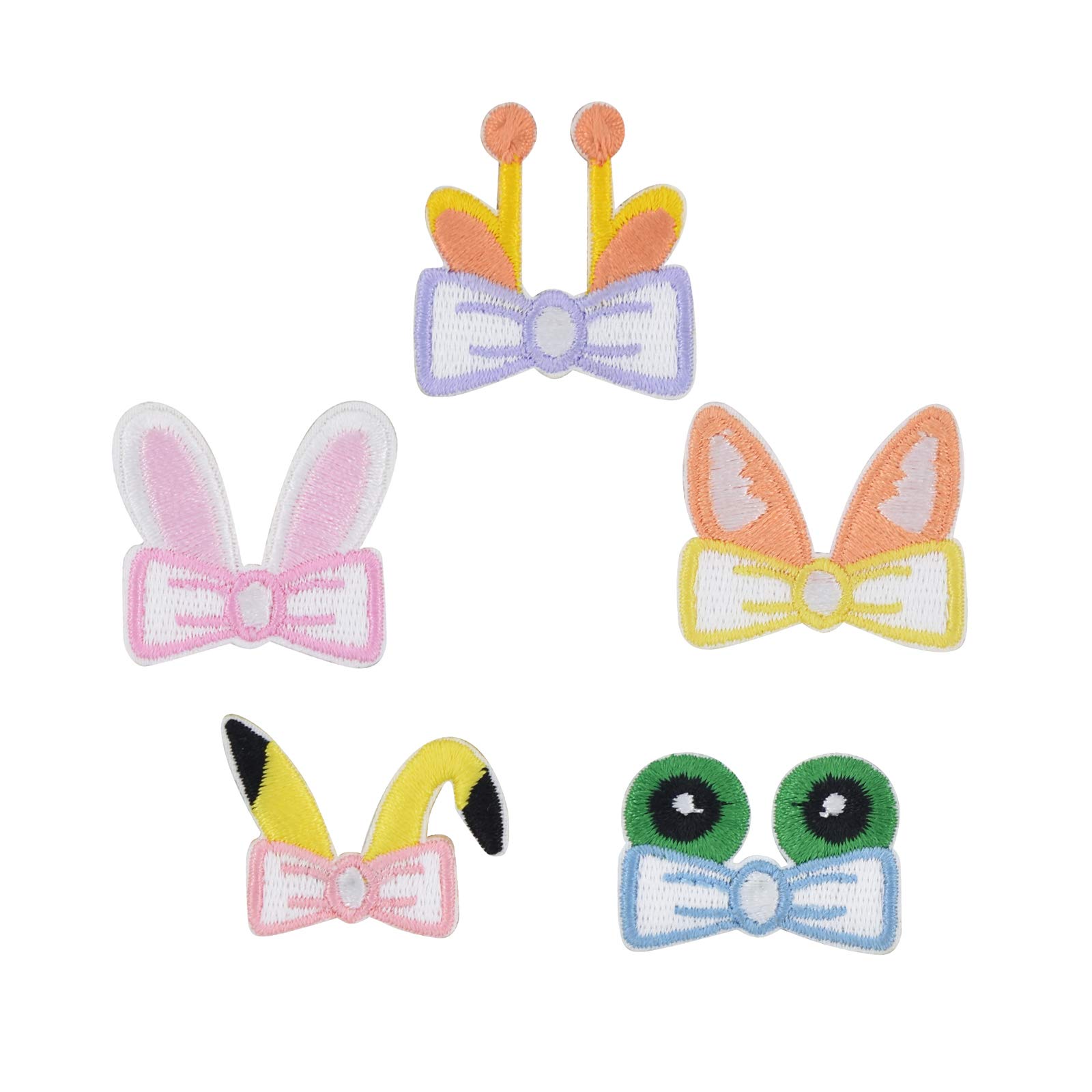 【送料無料】ワッペン アイロン刺繍 MUNCVY アップリケ DIY服 フラワー 色：様式24