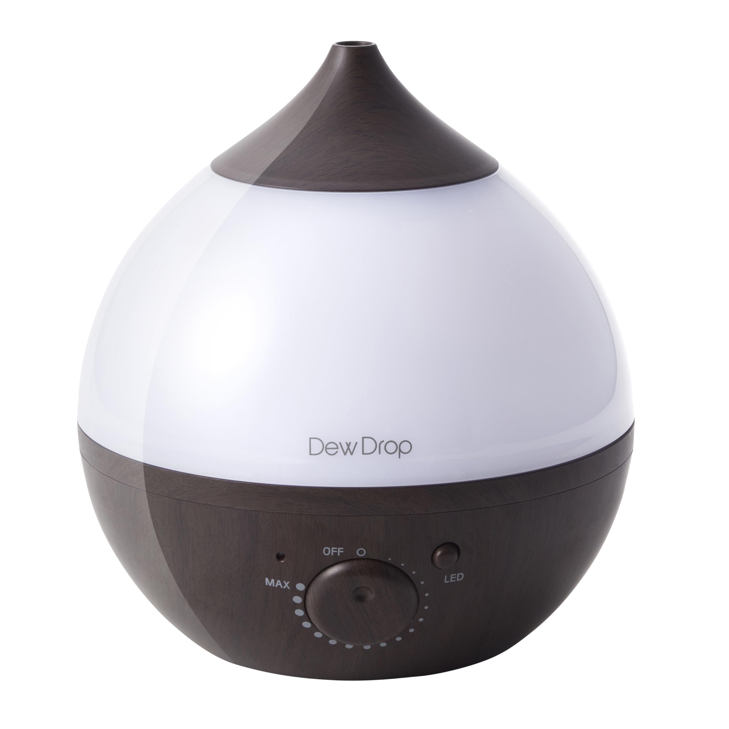 【送料無料】スリーアップ デュードロップ加湿器 超音波加湿器 ハイブリッド加湿器 ダークウッド ナチ..