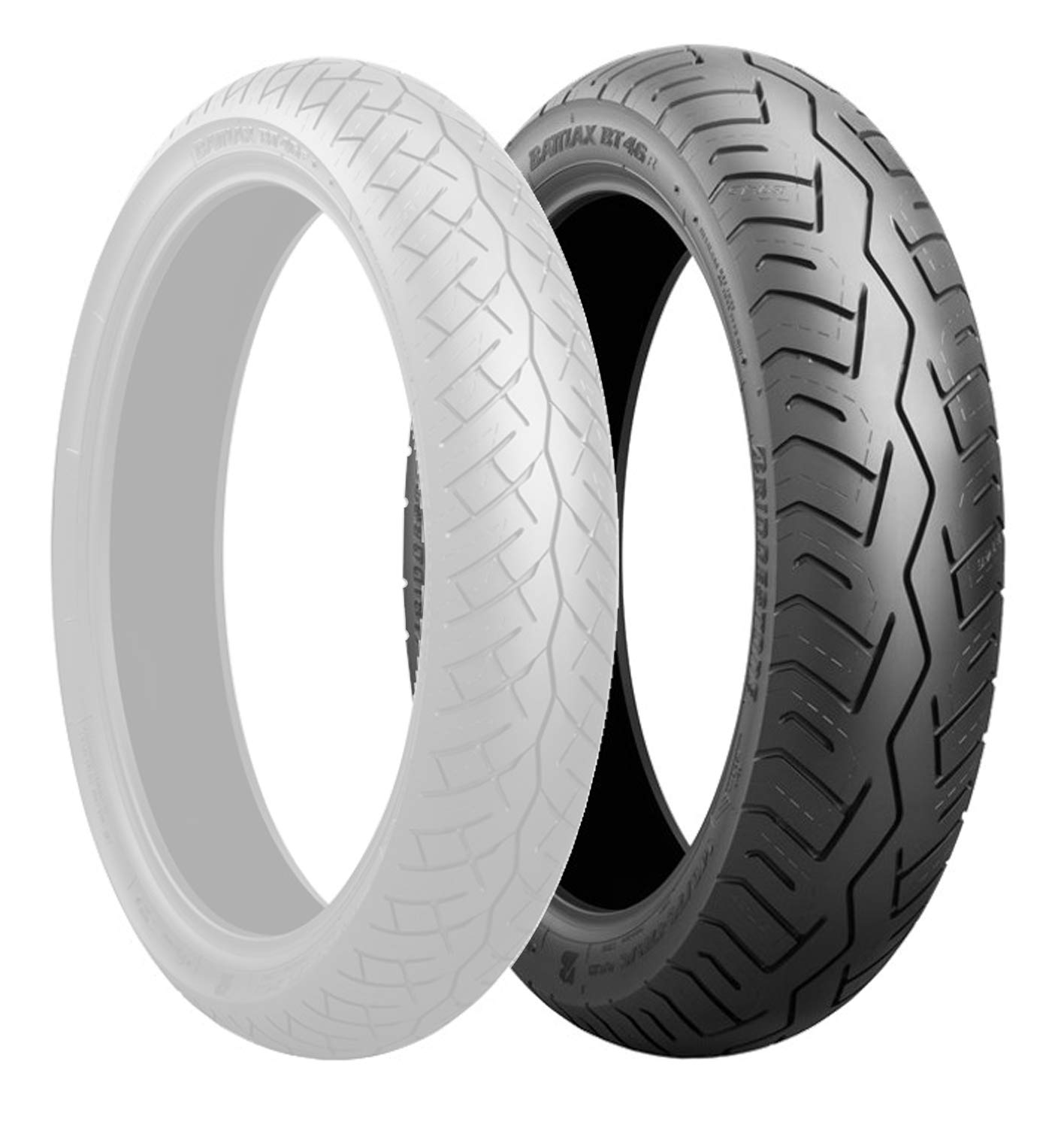 ������̵����BRIDGESTONE(�֥�¥��ȥ�)�Х��������� BATTLAX BT-46 �ꥢ ��������130/80-18 M/C 66V...