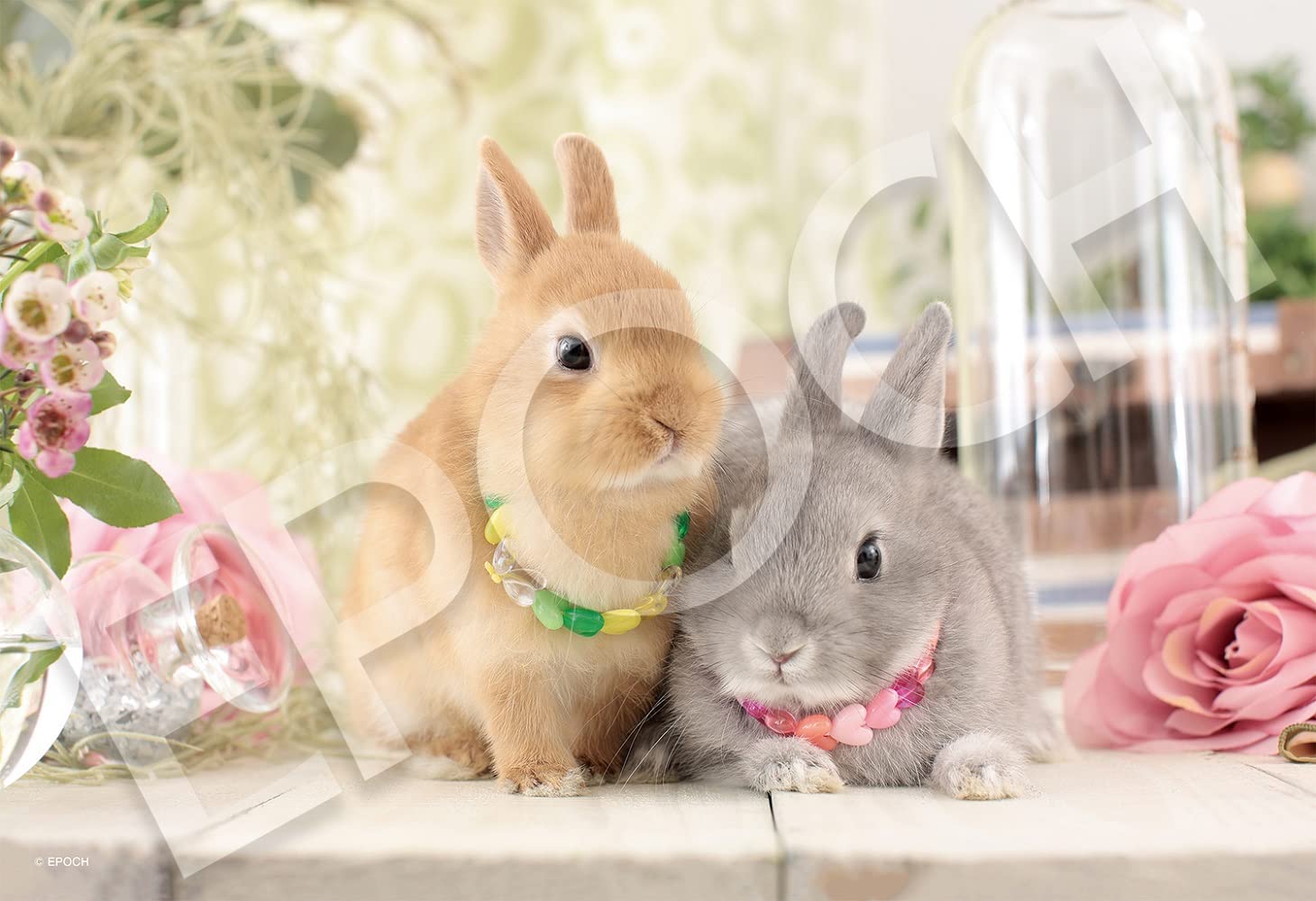 【送料無料】エポック社 300ピース ジグソーパズル いきもの/ペット いぬ 色：こちらパステルそうほんぶ、サイズ：26x38cm