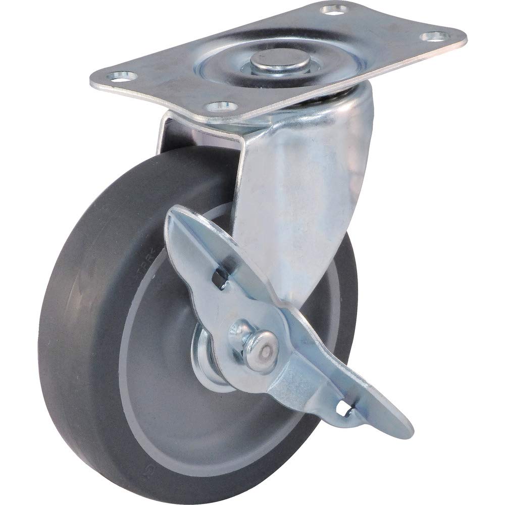 【送料無料】トラスコ中山(TRUSCO) 台車用キャスター サイズ：φ100