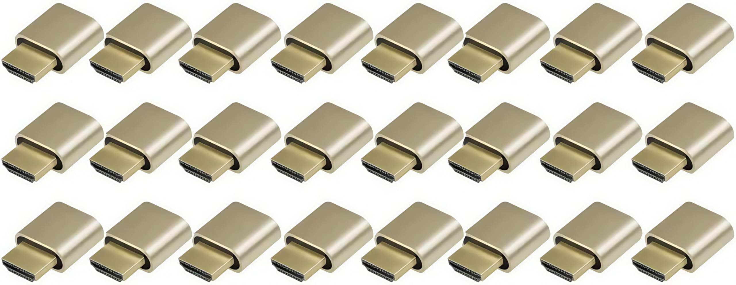 【送料無料】ADWITS HDMIバーチャル・ディスプレイ HDMI エミュレータ 色：【24個】HDMI Display Emulator