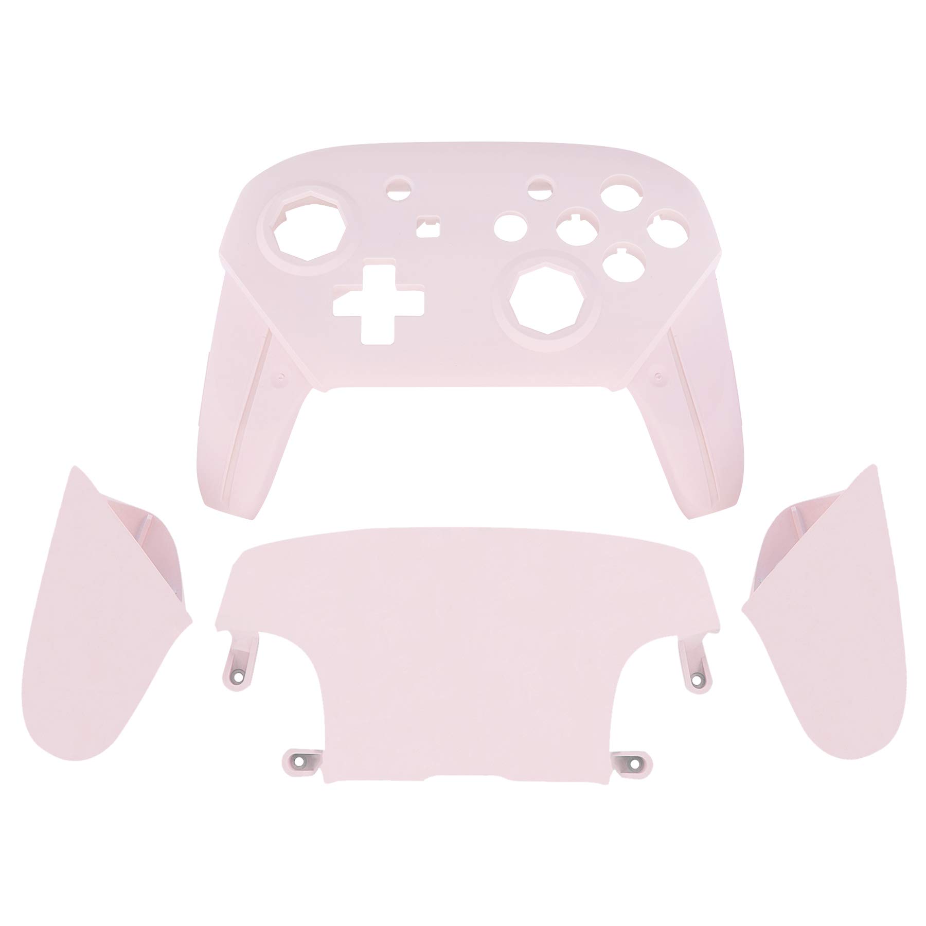 【送料無料】eXtremeRate 本体は付属していません-プロコン switchに対応用オクタゴナルゲートスティックデザインハウジングシェル、switch プロコンに対応用プロコン ケース、プロコン カスタムパーツ 色：チェリーブロッサムピンク、サイズ：マット純色系