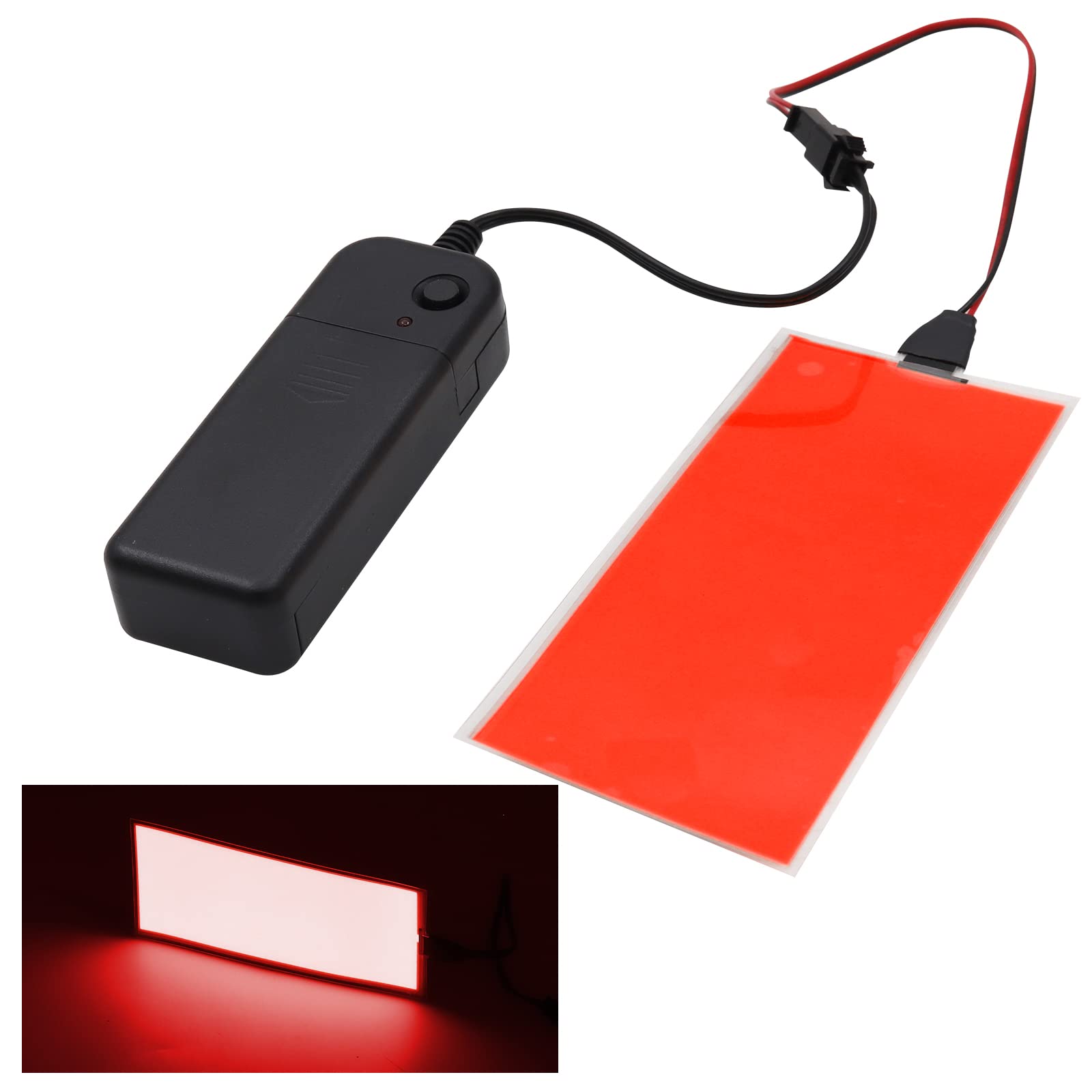 【送料無料】Biqing 12*5cm ELパネルエレクトロルミンセントライトシートバックライト装飾ライトランプ..