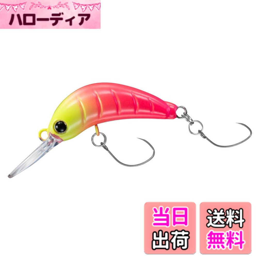 樂天商城 - 【送料無料】ダイワ(DAIWA) ルアー 鱒ノ芋虫 色：チャートピンク、サイズ：35mm