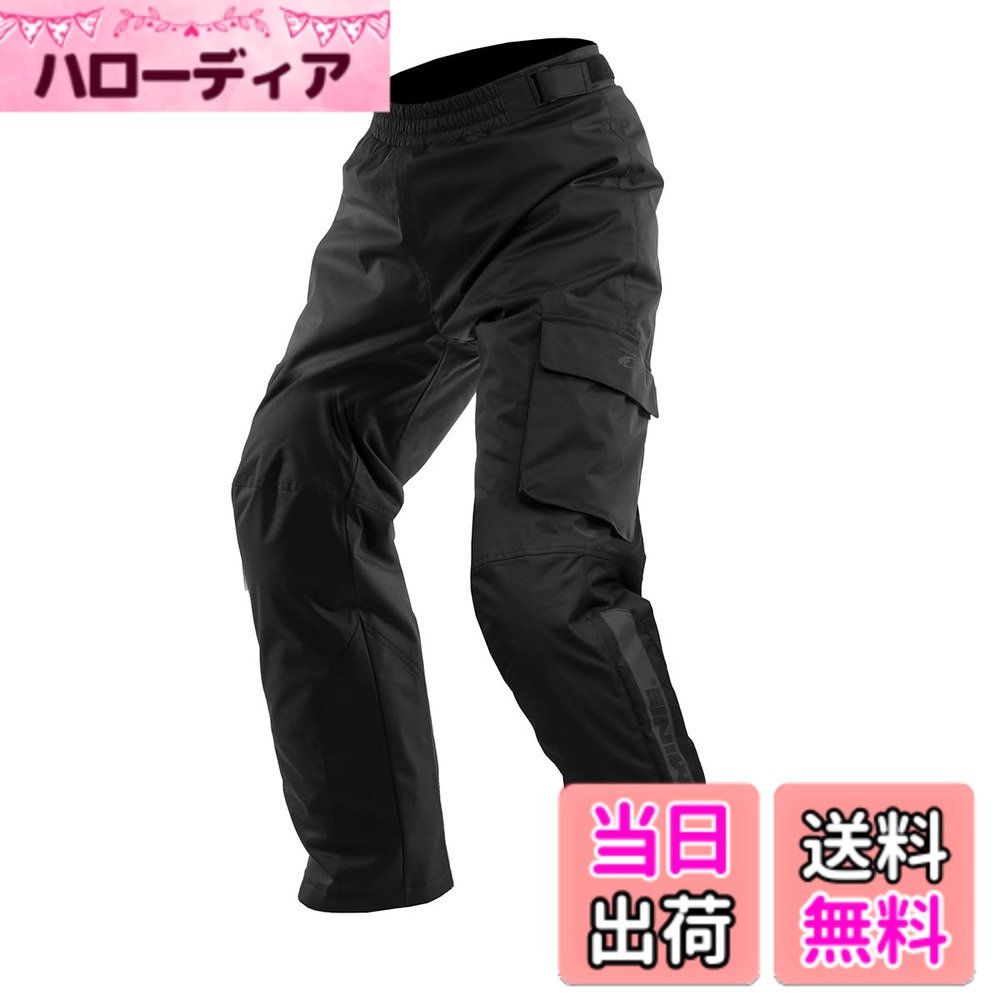 【送料無料】[コミネ] バイク用 PK-916 PK-9161 プロテクションオーバーパンツ 色：Neo Black、サイズ：6XLB