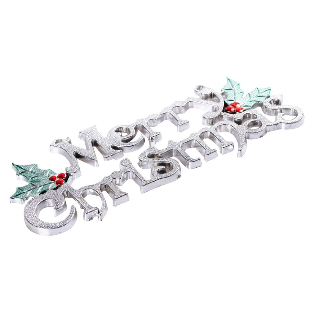 【送料無料】JunyueLiang クリスマスツリー星 ツリートップ 星 スター 飾り ツリートップスター オーナメント おしゃれ クリスマス飾り 色：Merry Christmas-銀-14cm