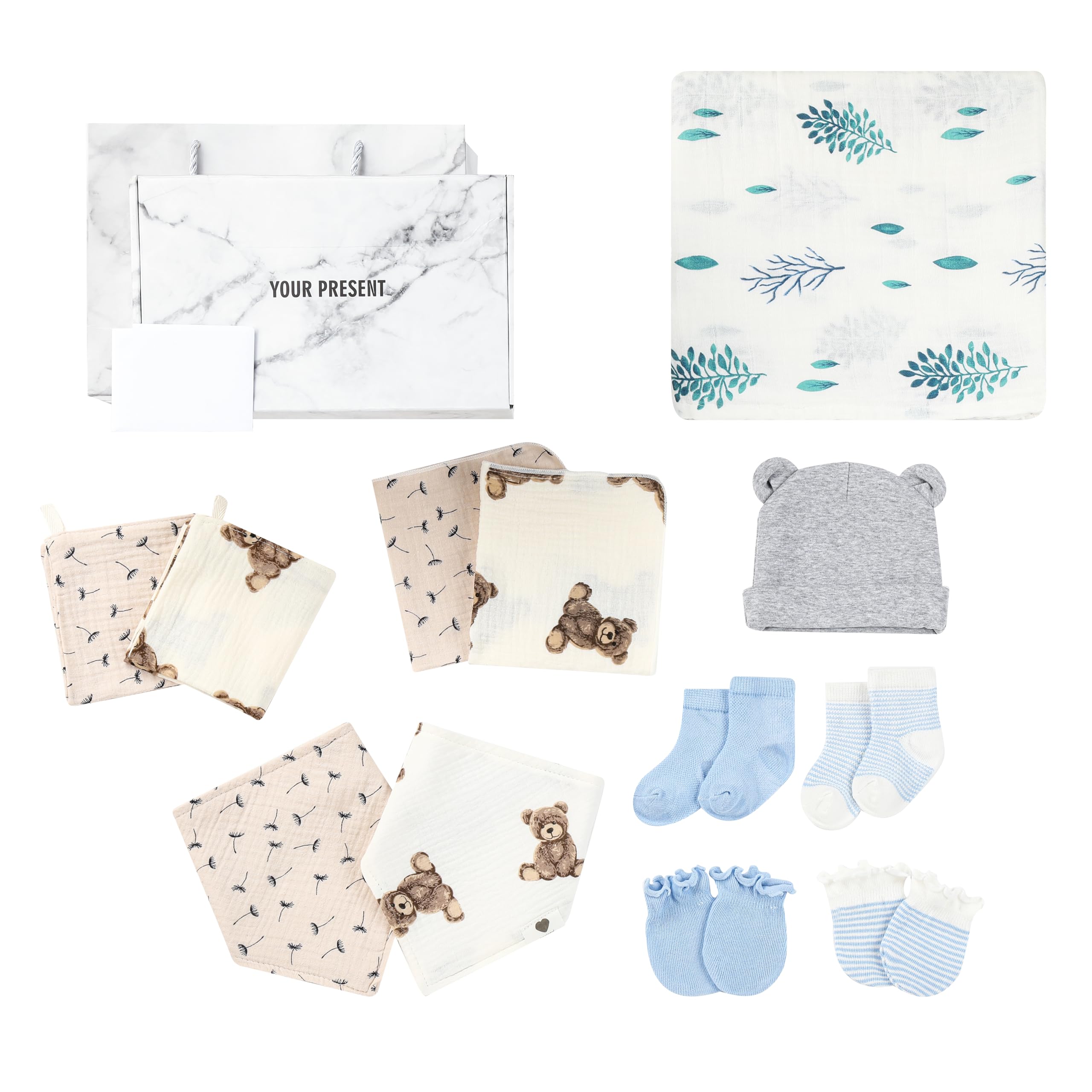 【送料無料】[スリーマッシュルーム] 出産祝い 新生児 ギフトセット 12点セット プレゼント 赤ちゃん用..