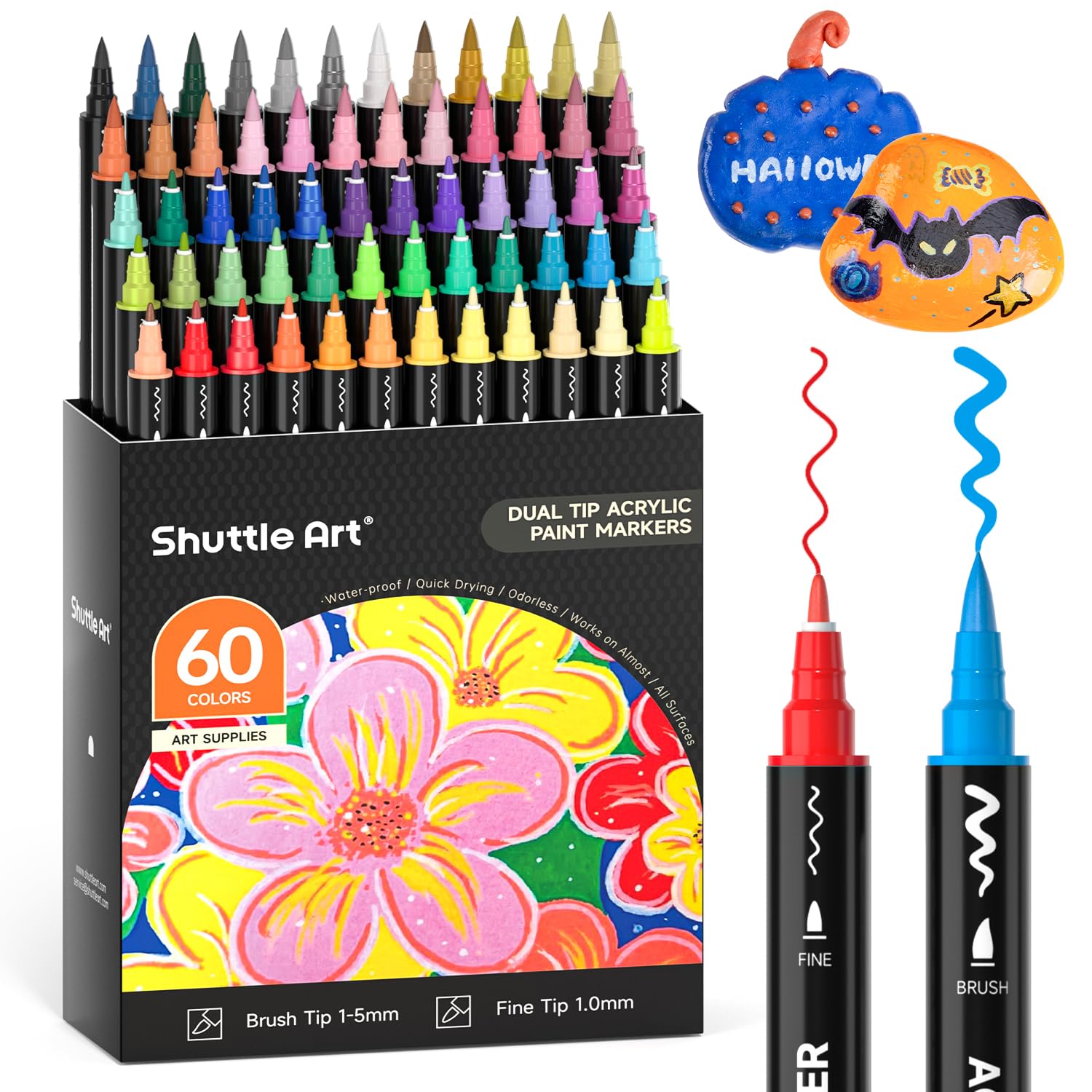 ������̵����Shuttle Art 36�� �ǥ奢����å� �������ڥ���ȥޡ����� ����60��������������1 Count (Pack of...