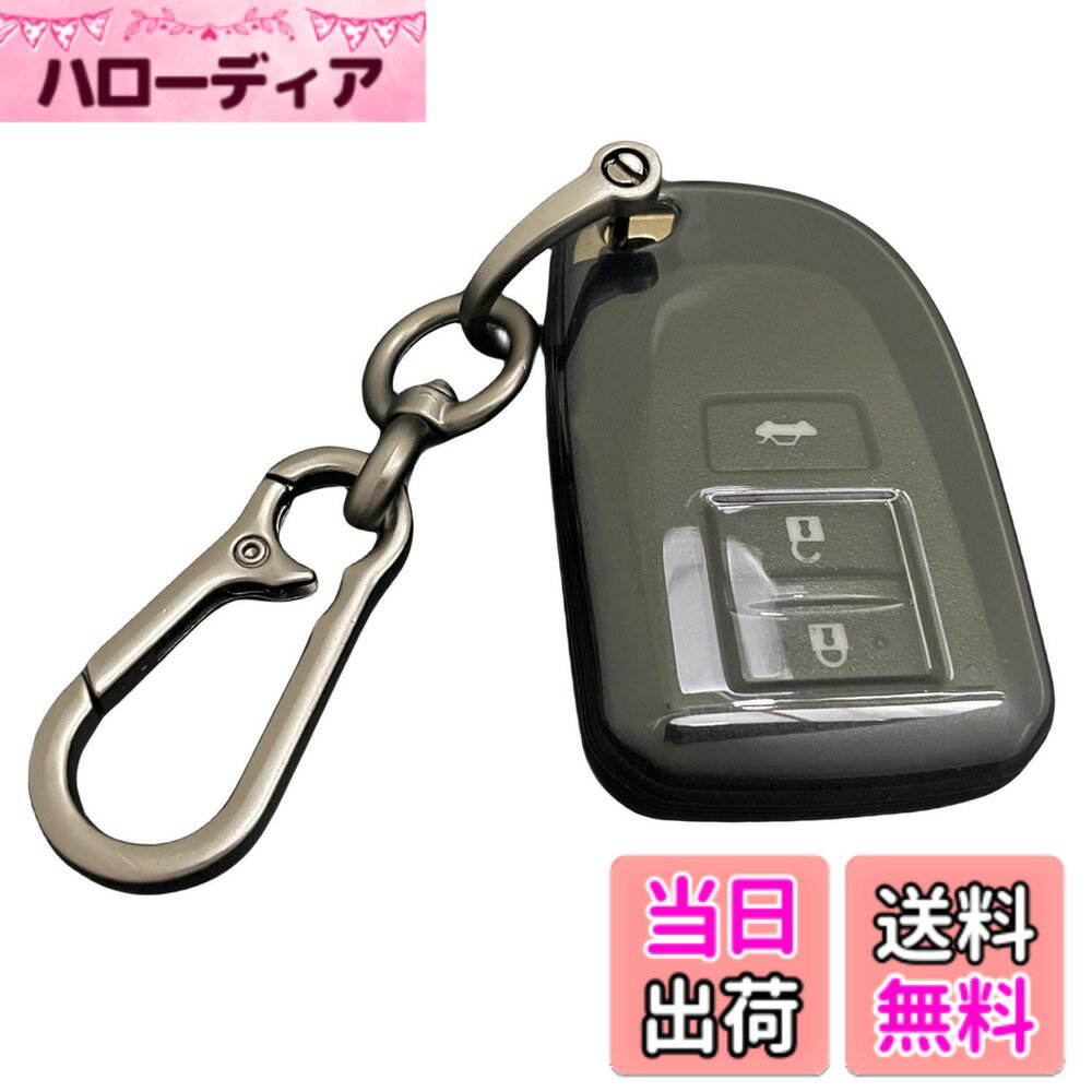 【送料無料】キーケース スマートキーケース 色：ブラック B、サイズ：適合トヨタF