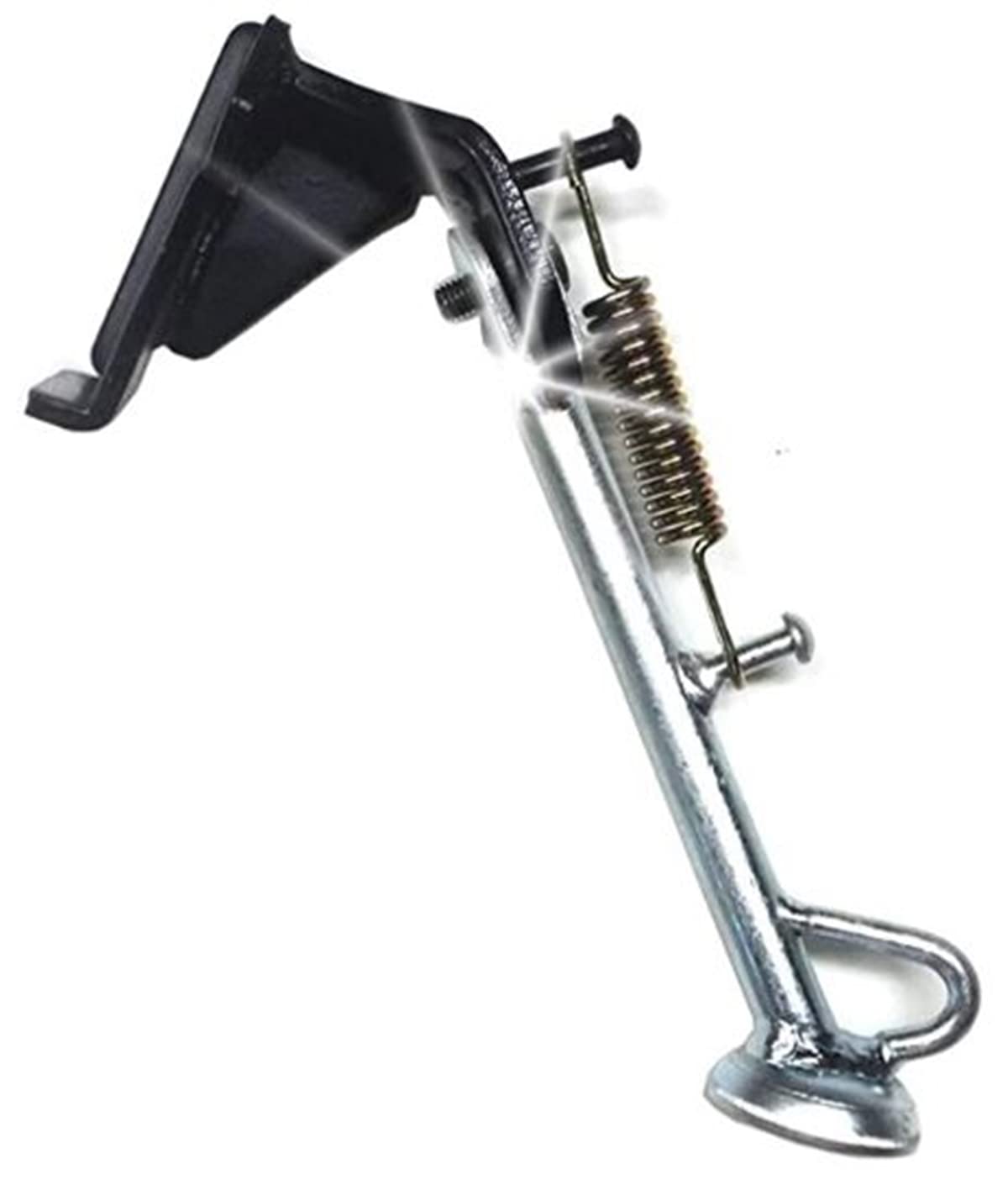 商品情報商品の説明ホンダ ディオ トAF62 AF68 トゥデイ AF61 AF67 用 サイドスタンド です。 マフラー交換してロングスイングアームに変更してサスペンション バックミラー シートにフェンダー ヘッドライトにウィンカー ブレーキランプ 点火系 駆動系まで交換してカウルをペイントまでしたら最後の仕上げはサイドスタンドでキマリ。 カスタム仕様の愛車なのに重たいセンタースタンドを「どっこしょ」じゃカッコ付かないですよね？スマートにサイドスタンドを出してクールに降り立てば周囲の視線も変わるはず。颯爽と街へ繰り出しましょう。 海外製の社外品の為、若干の擦れやキズがある場合も御座います。 一部車両に於いてはアンダーカバーをカットする等の加工が必要な場合も御座います。主な仕様 ホンダ ディオ トAF62 AF68 トゥデイ AF61 AF67 用 サイドスタンド です。マフラー交換してロングスイングアームに変更してサスペンション バックミラー シートにフェンダー ヘッドライトにウィンカー ブレーキランプ 点火系 駆動系まで交換してカウルをペイントまでしたら最後の仕上げはサイドスタンドでキマリ。カスタム仕様の愛車なのに重たいセンタースタンドを「どっこしょ」じゃカッコ付かないですよね？スマートにサイドスタンドを出してクールに降り立てば周囲の視線も変わるはず。颯爽と街へ繰り出しましょう。海外製の社外品の為、若干の擦れやキズがある場合も御座います。一部車両に於いてはアンダーカバーをカットする等の加工が必要な場合も御座います。