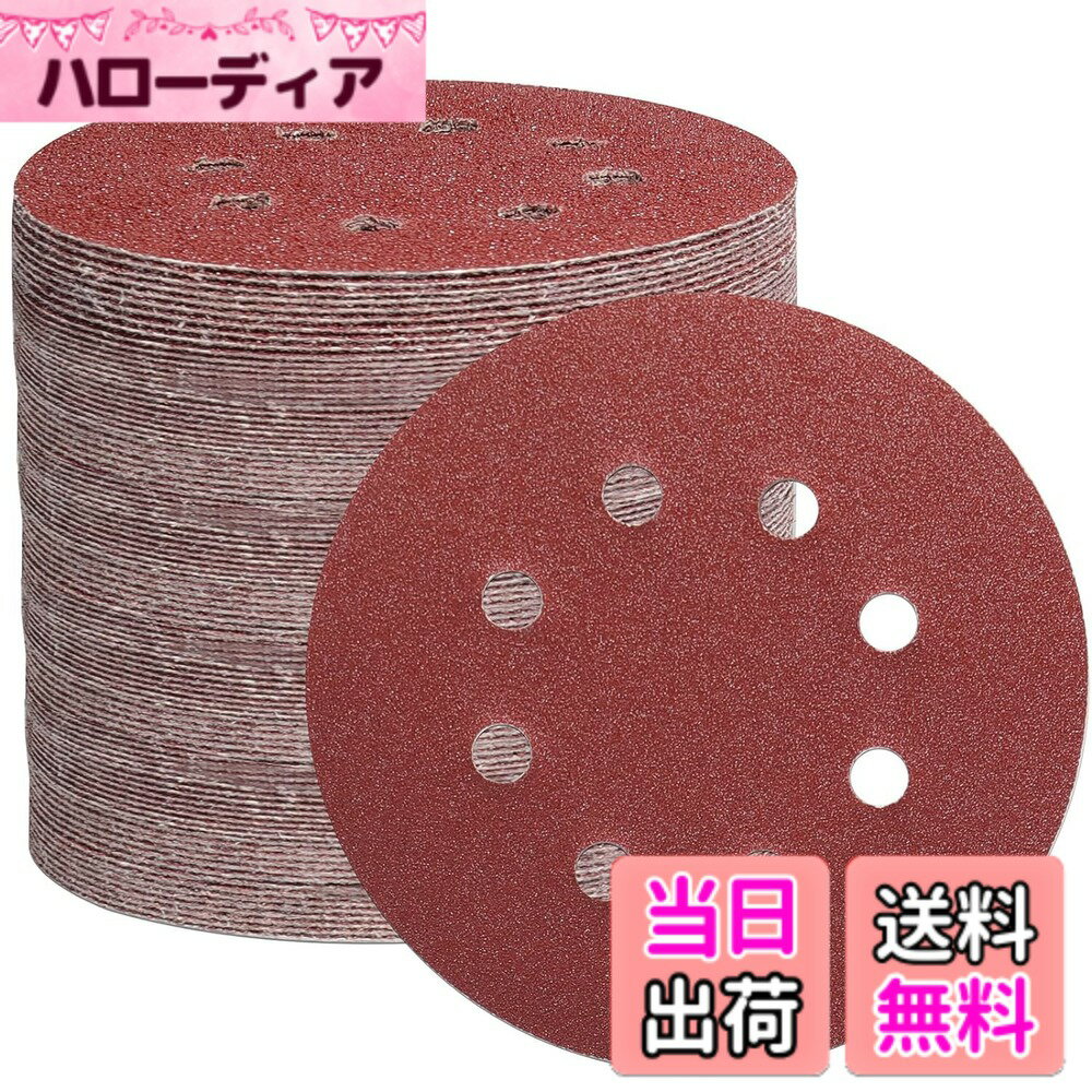 ������̵����STEBRUAM �ǥ������ڡ��ѡ� 105�� 125mm 8�� �ݷ� ��������ڡ��ѡ� �ޥ��å��� ����ɥڡ��ѡ���40#/60#/100#/150...