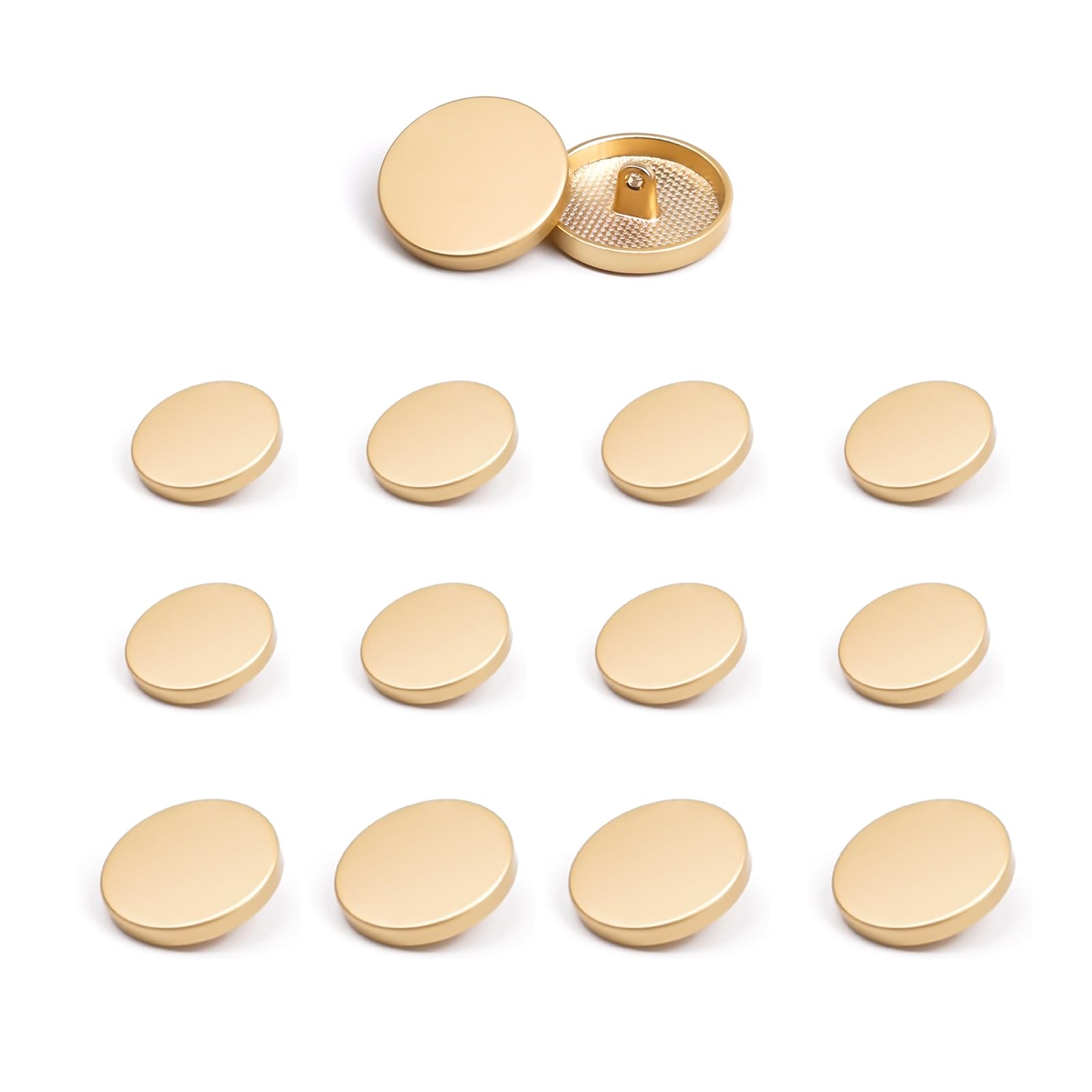 【送料無料】MAEXUS ボタンセット 12個セット 裁縫用ボタン 4個x23mm 風呂敷用のボタン 大衣用のボタン..