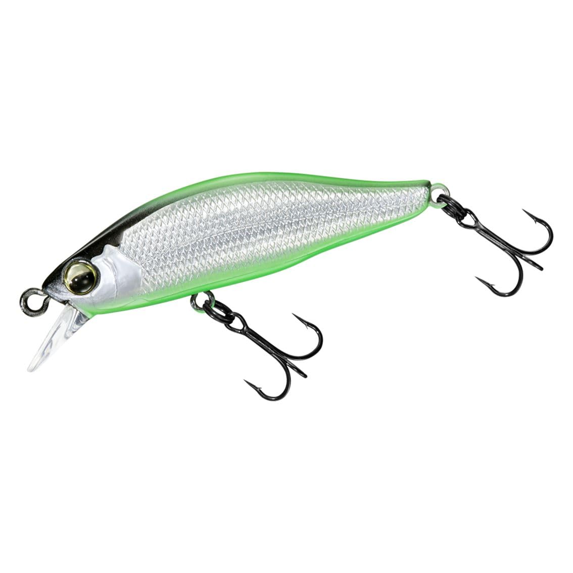 【送料無料】ダイワ(DAIWA) 渓流ミノー シルバークリークミノー 40S/44S/50S/61S 各種 色：グリーンベリー、サイズ：50S