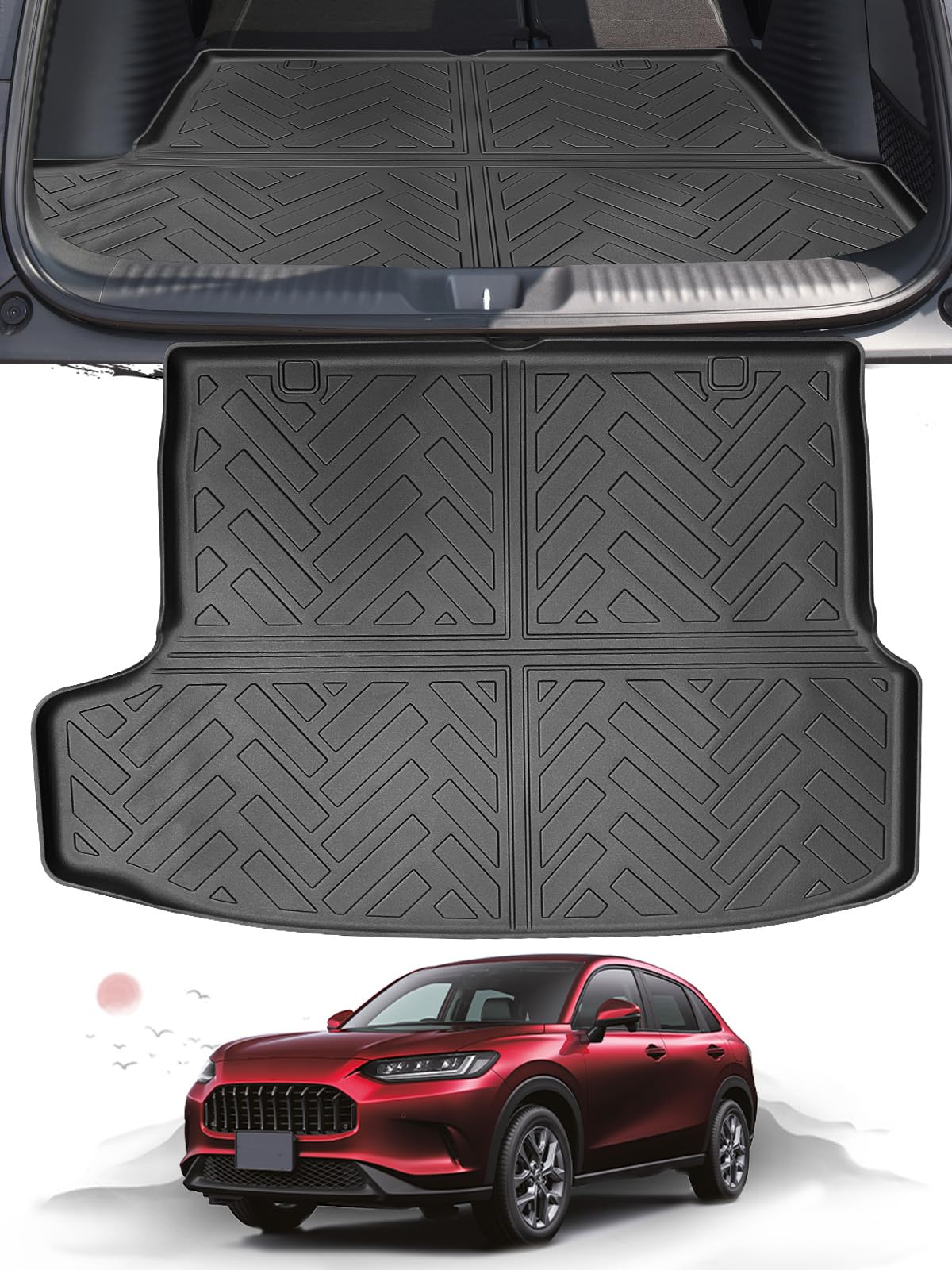 【送料無料】ruiya S G O S N ラゲッジマット 専用 荷台 ラゲッジトレイ 滑らない レザー素材 防汚 超..