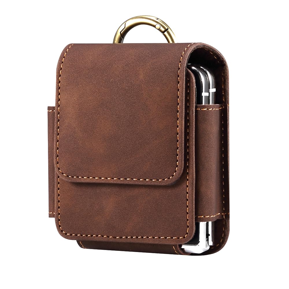 【送料無料】Galaxy Z Flip 3 ベルトケース, YODIMDA 折り畳みスマホ携帯電話ホルダー Moto Razrスマホ..