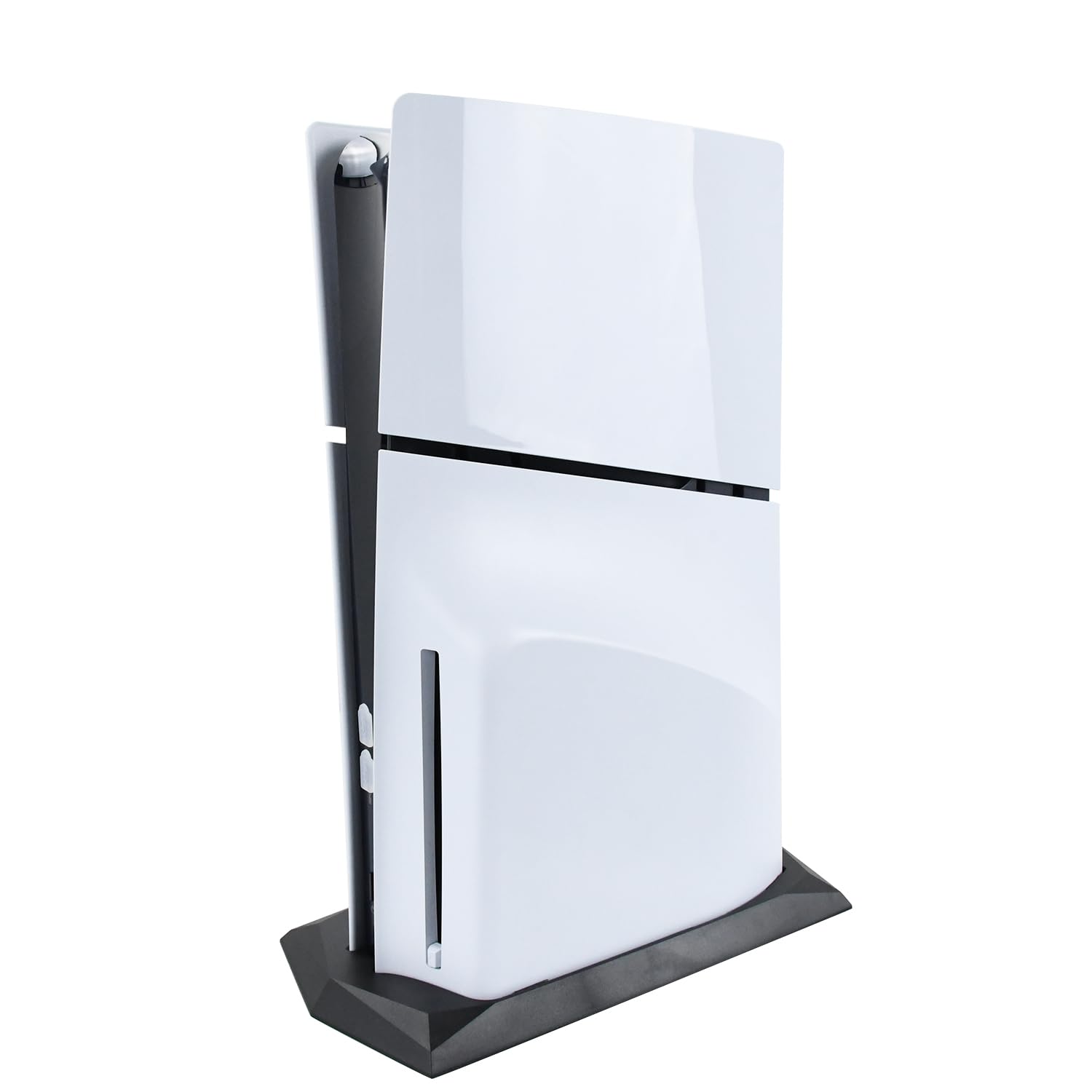 【送料無料】RDFJ PS5 シリーズ専用スタンド シンプルデザイン 省スペース 縦置きスタンド 安定向上 for PS5 スタンド 色：ブラック、サイズ：for PS5 SLIM ディスク・エディション