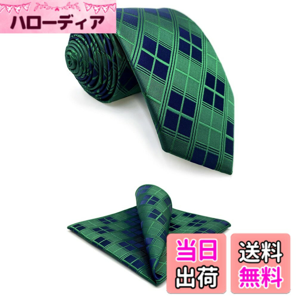 【送料無料】[S&W SHLAX&WING] メンズ ネクタイ セット ポケットチーフ付きネクタイ 147cm サテン織 フォーマル 色：A92-SH、サイズ：A92-SH