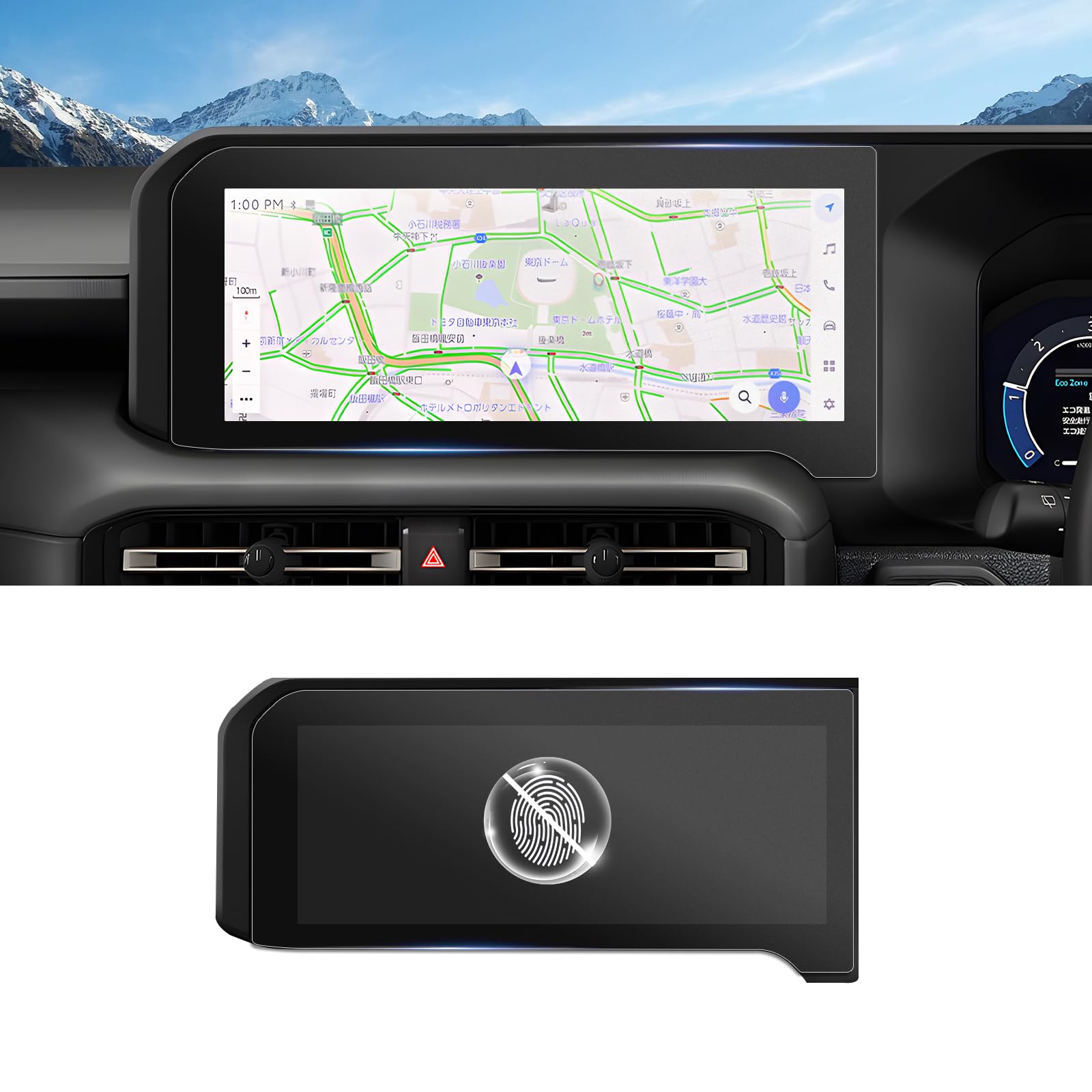 【送料無料】【RUIYA】保護フィルム 反射防止 映り込抑え スクリーンキズ防止 高タッチ感度 極薄 サイ..