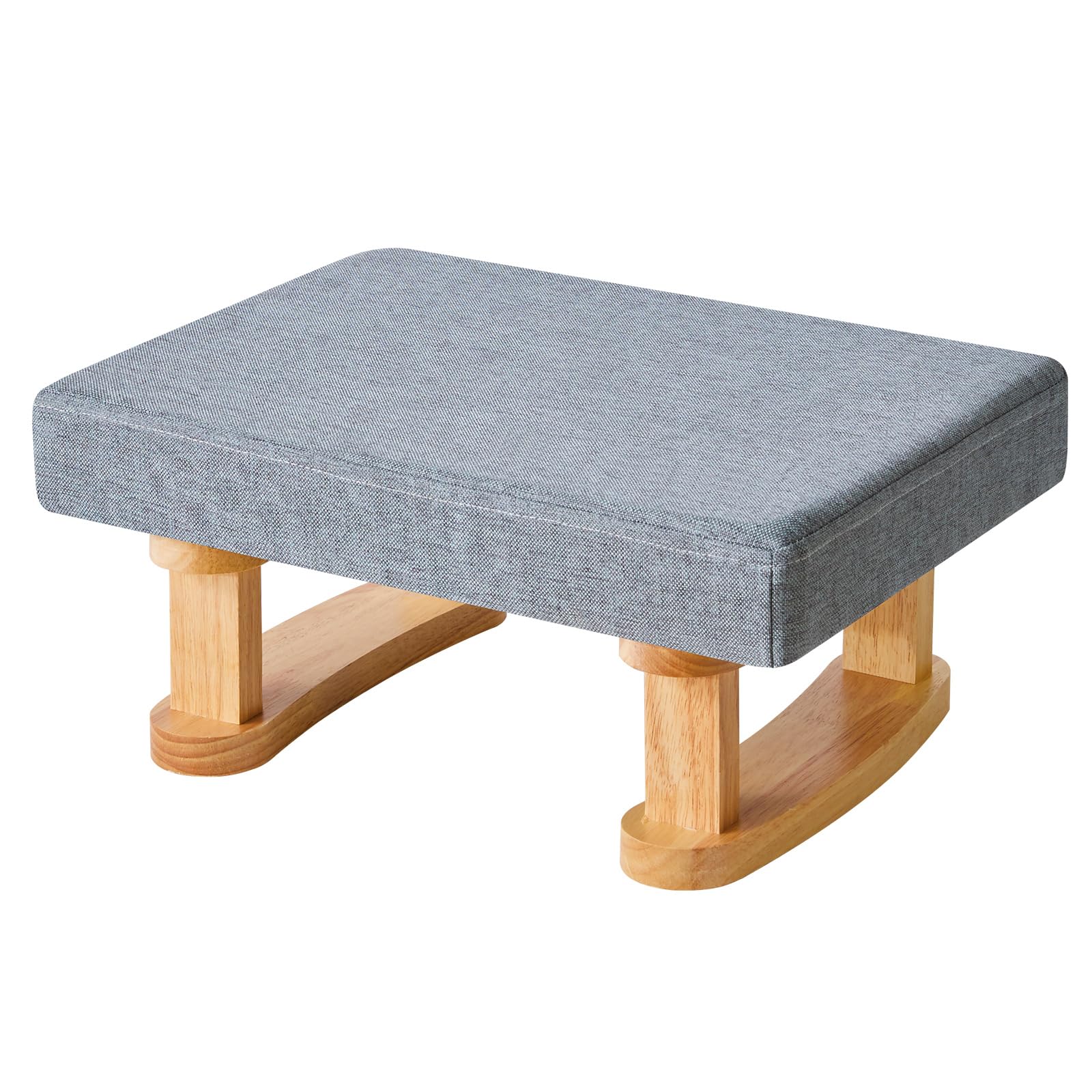 【送料無料】YMYNY オットマン JPHFC003-Z 色：ブルーグレー、サイズ：40cm x 30cm x 17cm