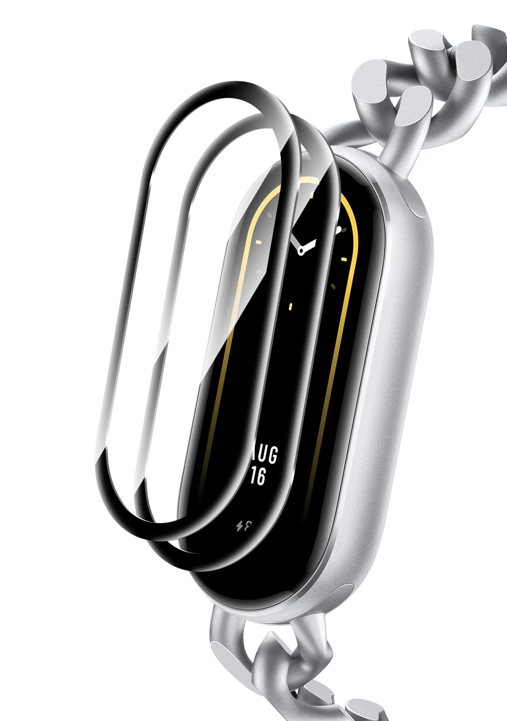 【送料無料】硬度4H 気泡ゼロ 指紋防止 飛散防止 サイズ：対応Xiaomi Smart Band 9