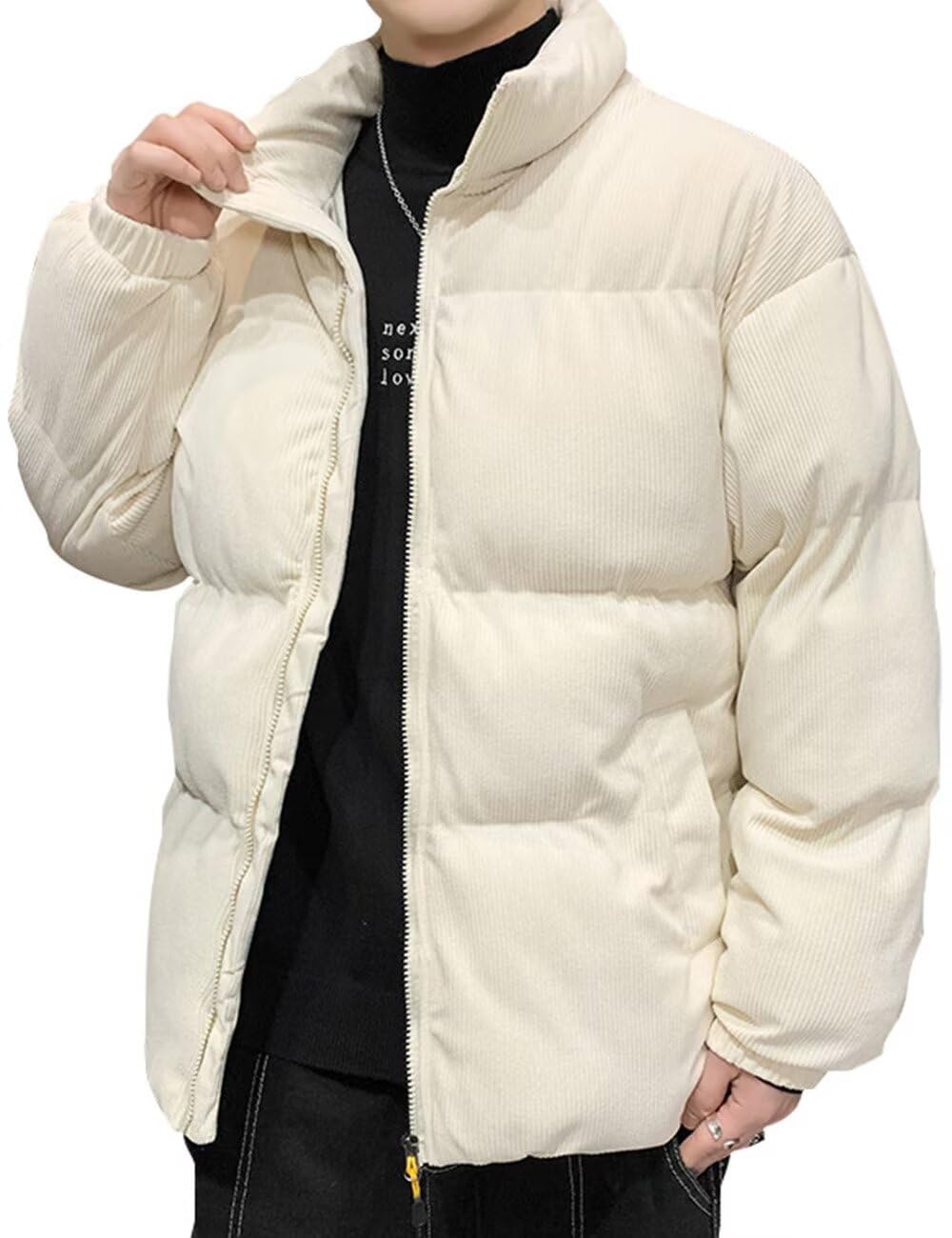 【送料無料】[VICALLED] 冬服 メンズ ダウンジャケット 大きいサイズ コーデュロイ...