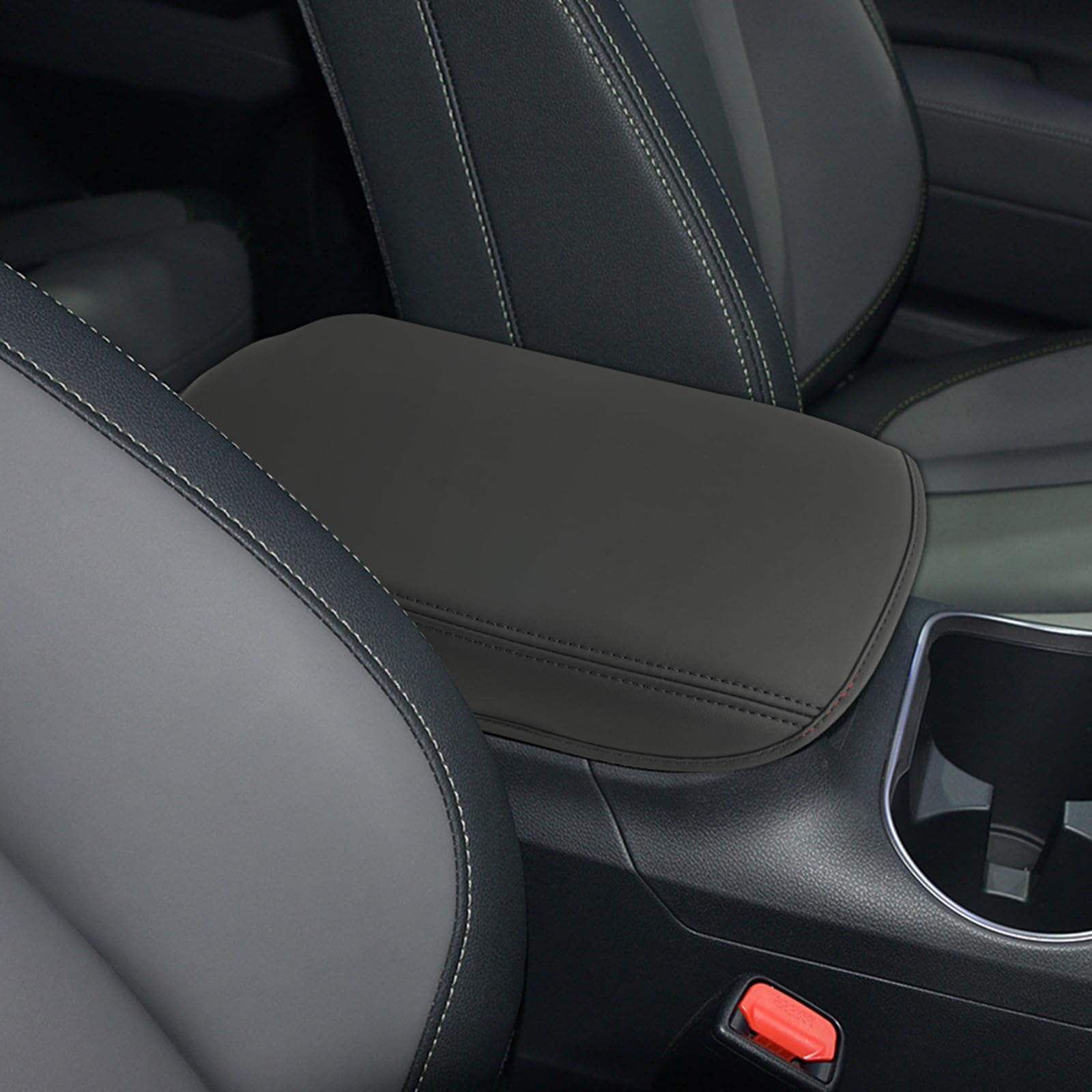 【送料無料】【RUIYA】アームレストカバー コンソールボックスカバー 手すりボックカバー アームレスト保護カバー 傷防止 汚れ防止 取付簡単 カーアクセサリー サイズ：レガシィアウトバック 6代目 BT系