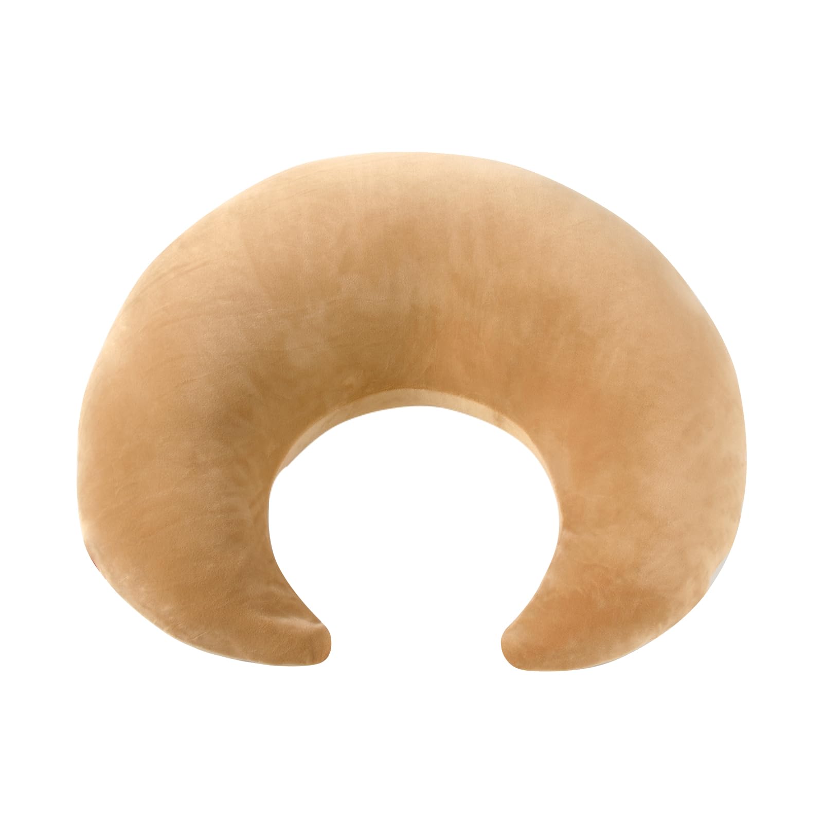 【送料無料】JEMAジェマ もちもち ふわふわ 三日月型 クッション - 膝上 抱き枕 肘置き 背もたれ 腰当 ..