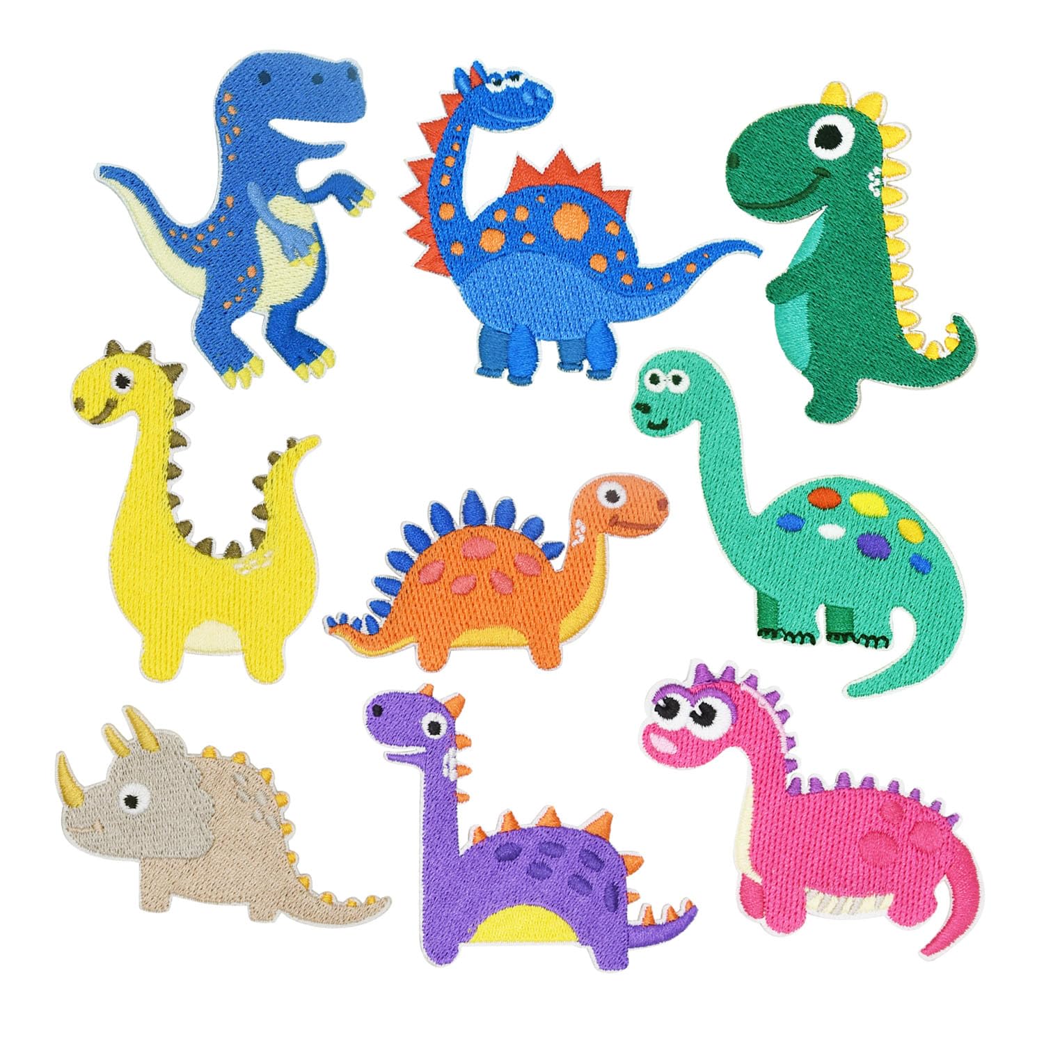 【送料無料】ワッペン アイロン刺繍 MUNCVY アップリケ DIY服 くまさん モチーフ カワイイ 装飾 色：式8