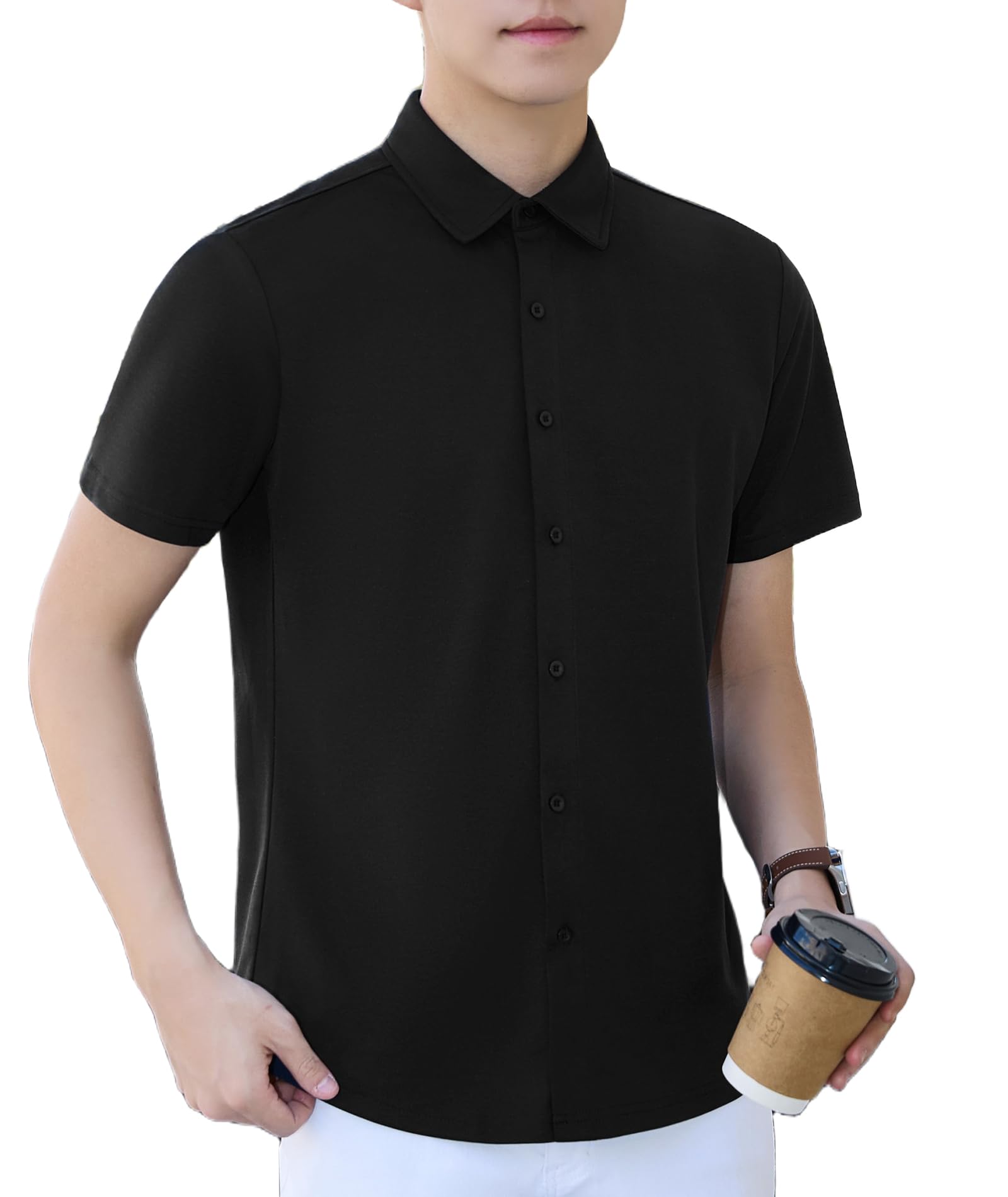 ������̵����[COOFANDY] ����� ��� Ⱦµ �쥮��顼���顼 �磻����� ���ȥ�å� ����ʤ�ˤ��� Ʃ���������ʤ� ���������ñ �ӥ��ͥ� �쥮��...