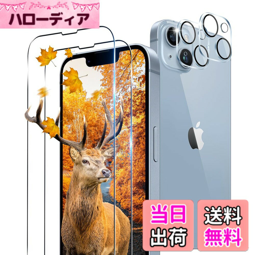 【送料無料】用 ガラスフィルム 2枚 + カメラ保護フィルム 2枚セッ 【 日本旭硝子製 9H強度  ...