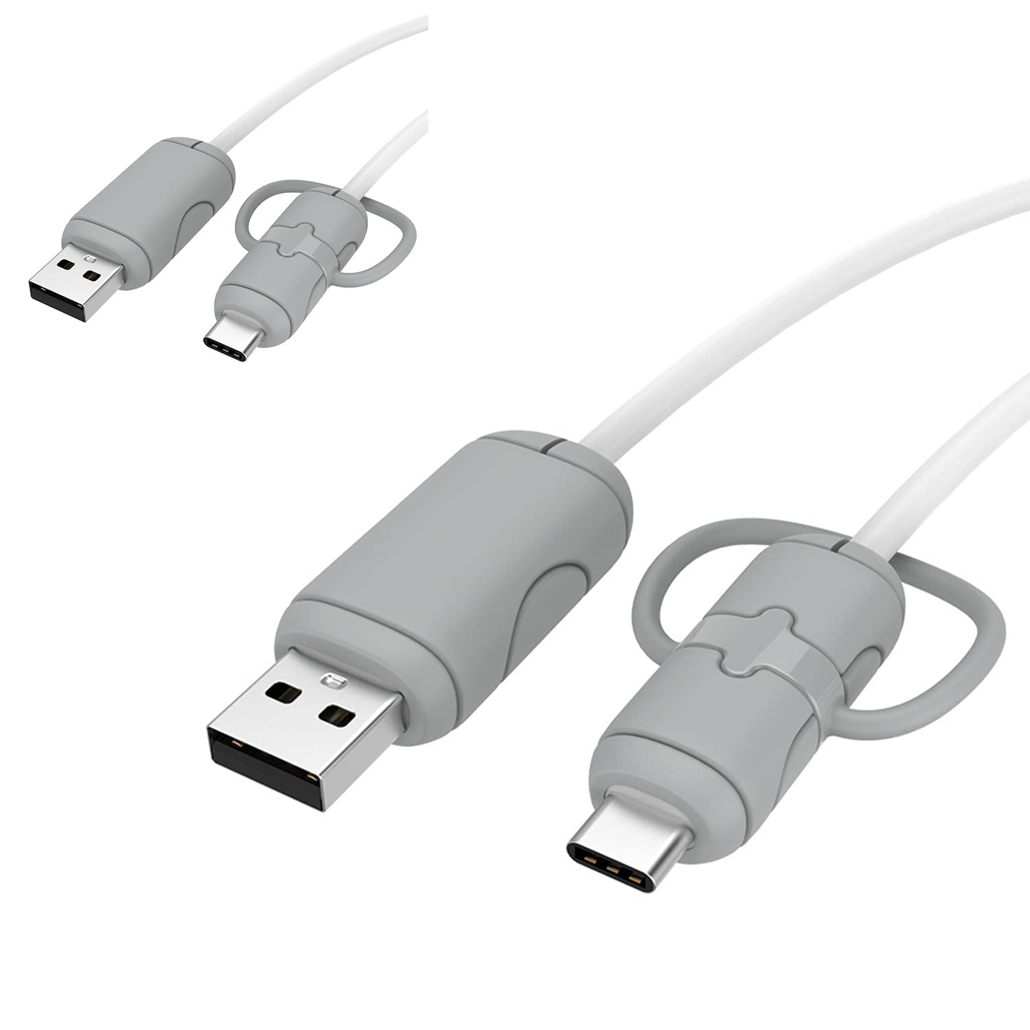 【送料無料】充電ケーブル プロテクター 保護カバー KONXISA ケーブルプロテクタ ー シリコン製 断線防..