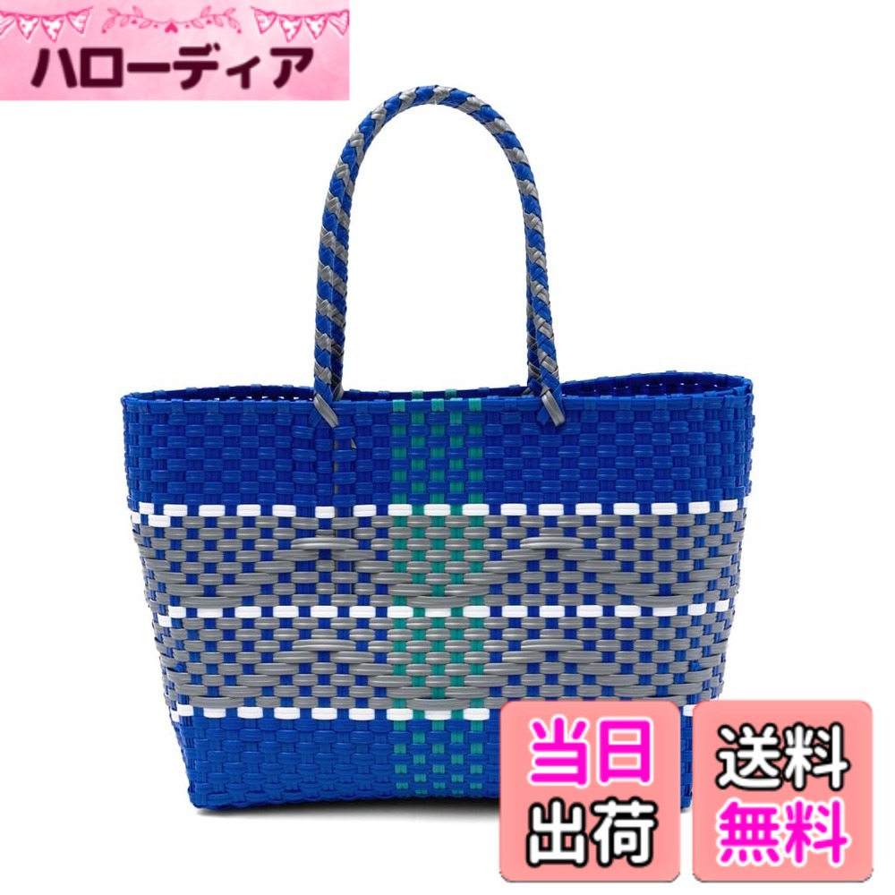 【送料無料】[VITAFELICE] ヴィータフェリーチェ メルカドトートバッグ（S） レディース nsb-30304p 色：ブルー、サイズ：F