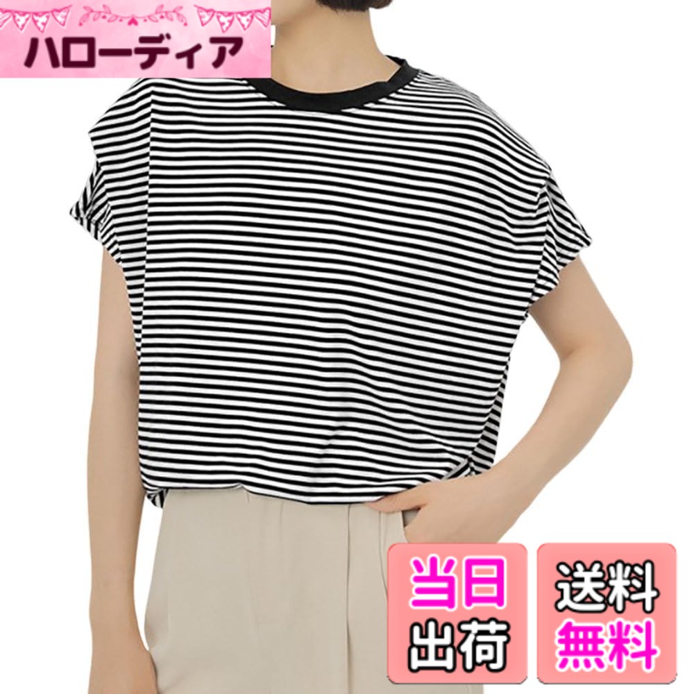乐天商城 - 【送料無料】[Hanmall] 半袖tシャツ ブラウス レディース 半袖 シャツ 夏 ドルマン袖 クルーネック トップス 三分袖 無地 涼しい 通気性 エレガント 無地 シンプル 柔らか カジュアル 通勤 色：ブラック2、サイズ：M