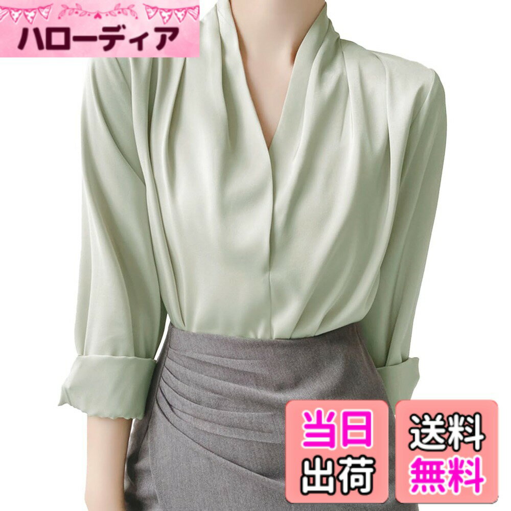 商品情報商品の説明主な仕様 上品な光沢のあるレーヨン生地を使用し 長袖ブラウスが登場しました！ふんわりやわらかな生地感と印象を与えるお洒落な1枚。brVネックデザインは 、小顔効果があって女性らしい魅力を引き出し、スッキリとした印象を作れるシャツです。細やかなディテールポイントが詰まった上品なプルオーバーです。長袖の程良い厚みで、これからの春と秋にご愛着いただけるトップスです。