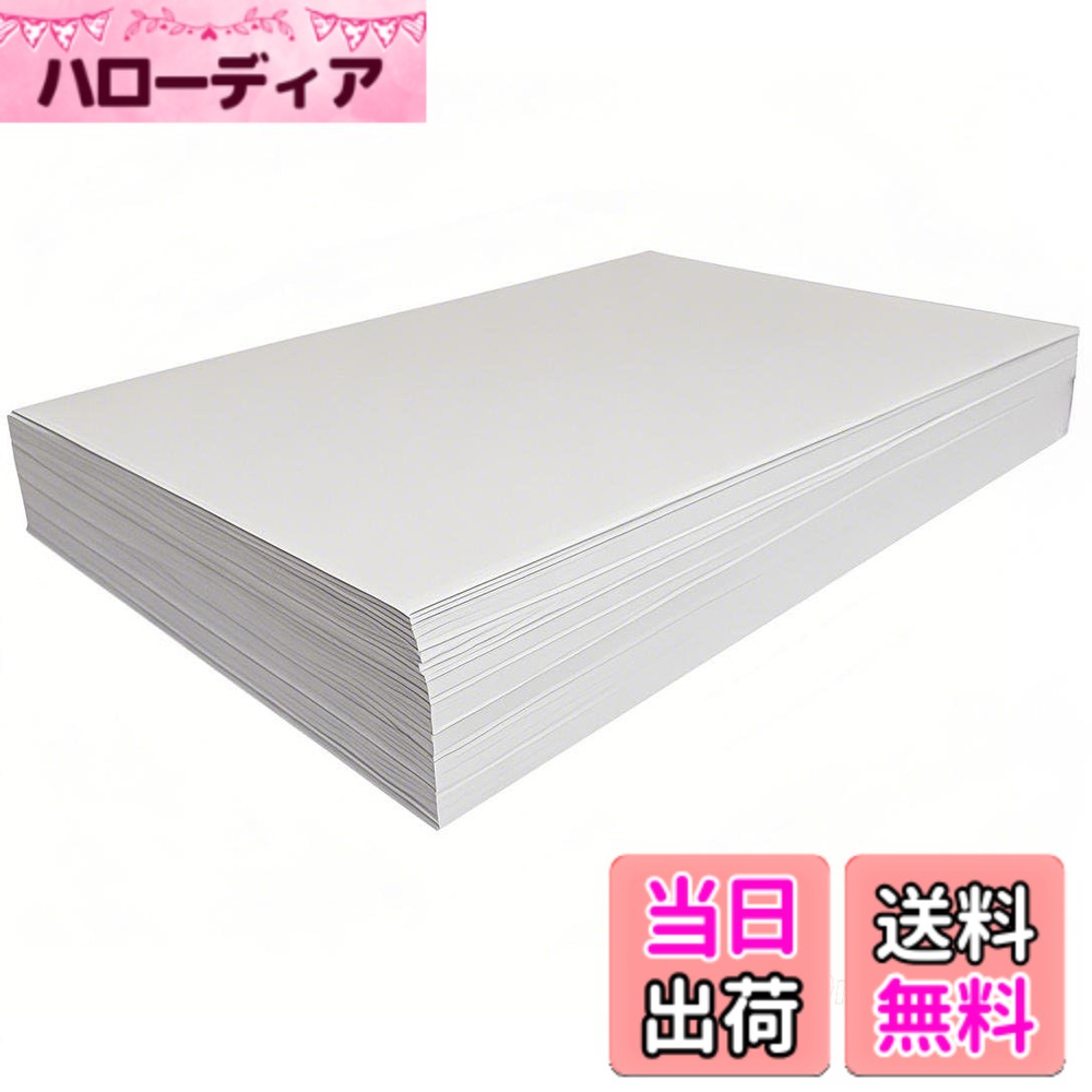 【送料無料】更紙 わら半紙 色：白、サイズ：1000枚