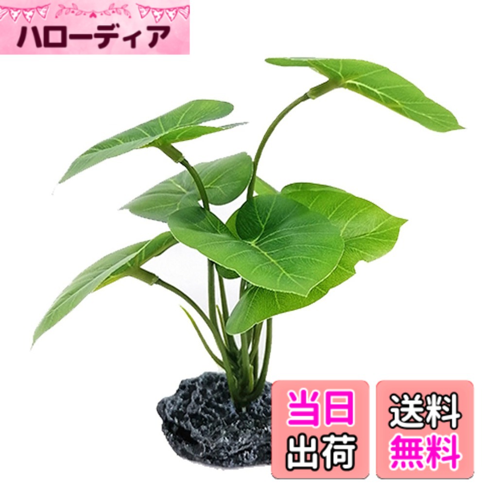 【送料無料】YUWENW 人工水草 小型植物 水槽 レイアウト オーナメント 1セット アクアリウム 飾り 水族館 熱帯魚 金魚 隠れ家 セット 爬虫類ケージ ジオラマ デコレーション 構築植物 15cm 水景観賞 魚用 植物装飾 景観 デザイン 色：グリーン、サイズ：free
