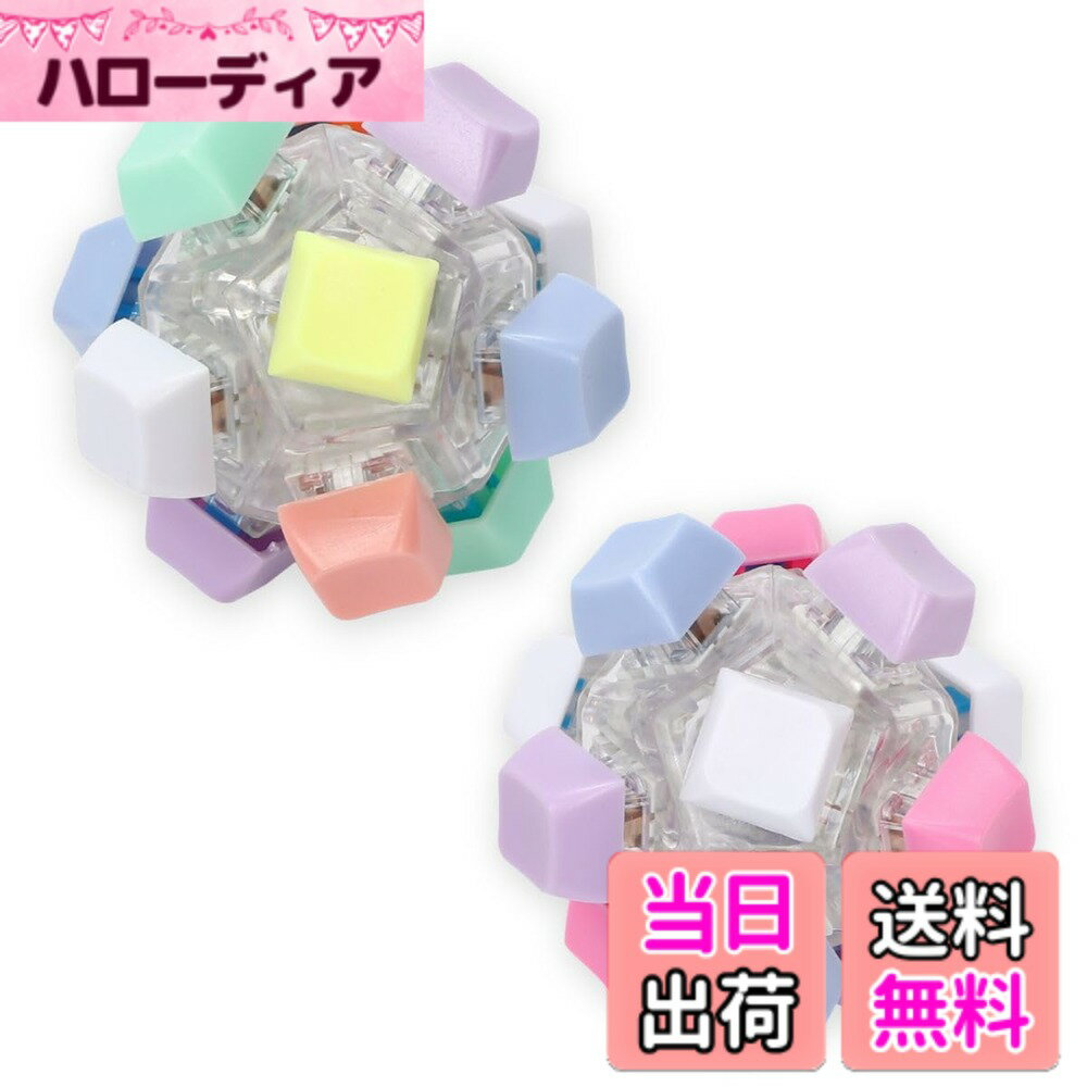 【送料無料】SALUDABLE フィジェットトイ キーボード キーホルダー ストレス解消 グッズ 暇つぶし 2個 ..