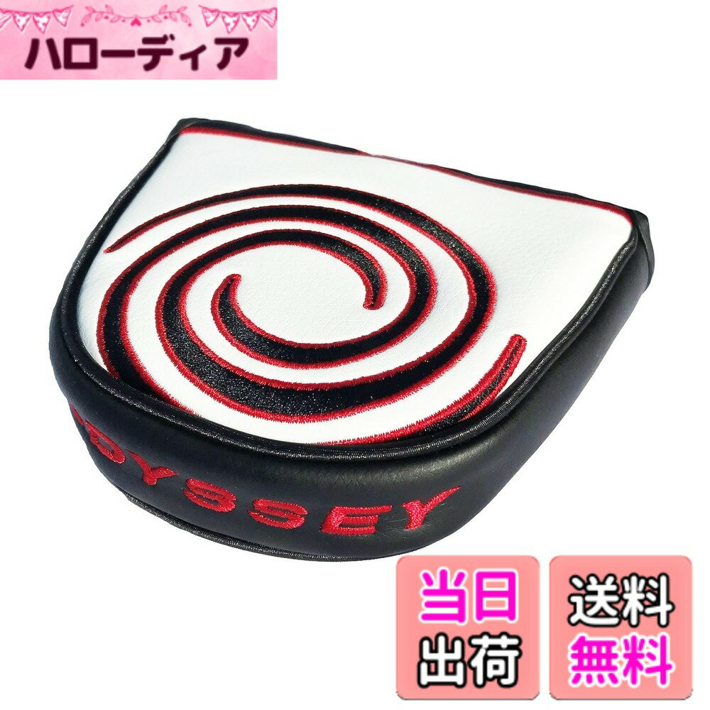 【送料無料】Odyssey(オデッセイ) 2018 パターカバー ヘッドカバー マレット テンペストIII #5518070 色：ブラック、サイズ：フリーサイズ