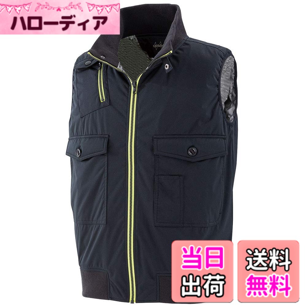 【送料無料】ダイリキ tASkfoRce 中綿ベスト 00104 色：ブラック、サイズ：L