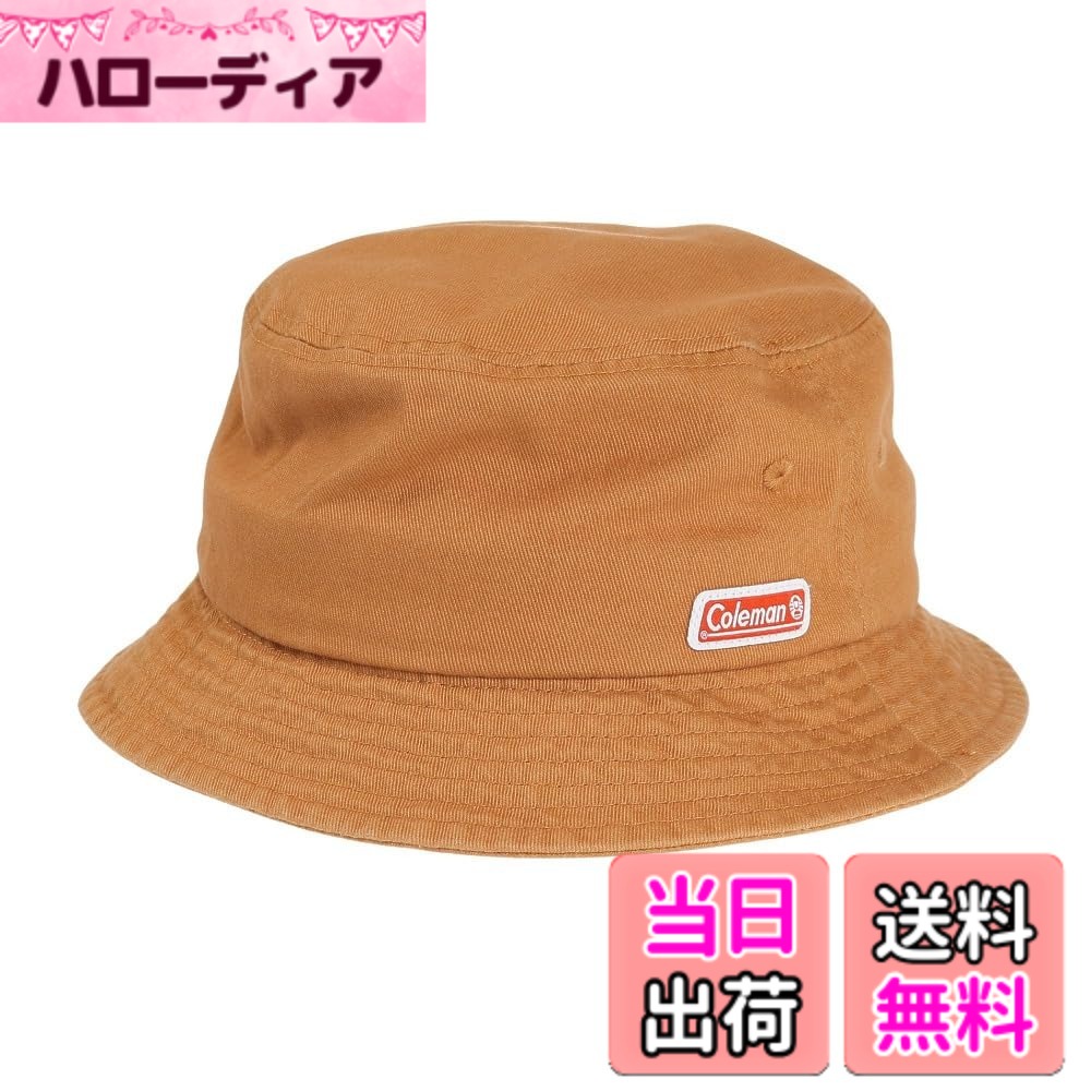 【送料無料】コールマン（Coleman） ベーシックバケットハット 187-0032 CAML （キャメル/FF/Men's）