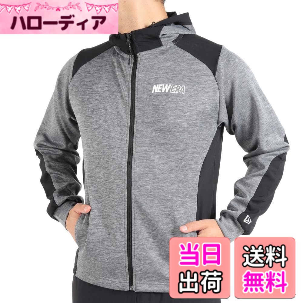 乐天商城 - 【送料無料】ニューエラ（NEW ERA） PA ウォームアップジャケット 13870612 色：チャコールグレー、サイズ：M