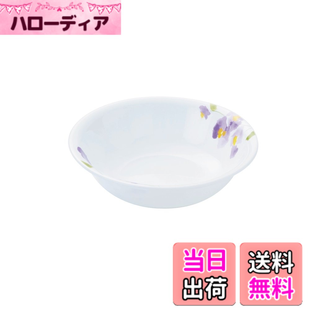 【送料無料】コレール スクエア 皿 プレート 割れにくい 軽量 電子レンジ対応 オーブン対応 食洗機対応 ウインターフロストホワイト 色：m)バイオレットミスト、サイズ：スクエア大ボウル