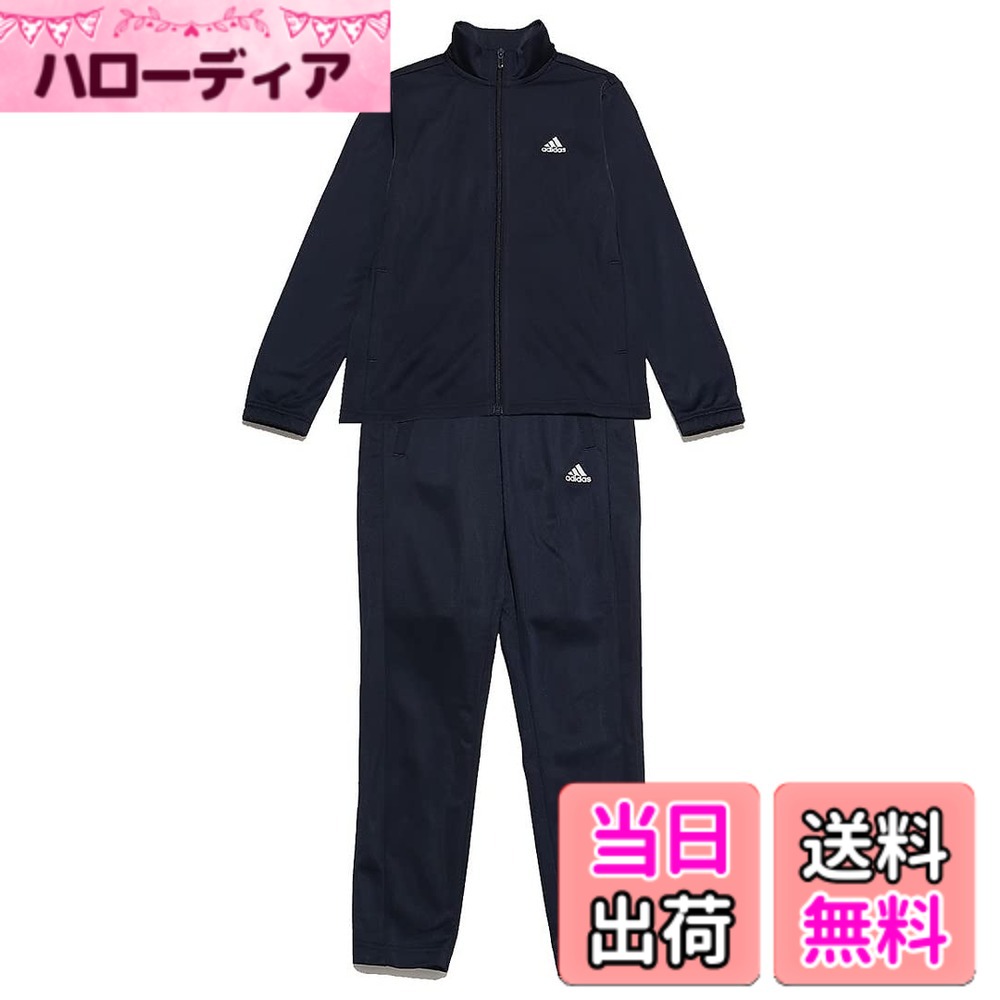 [무료우송][adidas] 저지 상하 세트 키즈 트럭 슈트 보이즈 색:Top:레전드 잉크/화이트 Bottom:레전드 잉크/화이트(IC5685), 사이즈:140